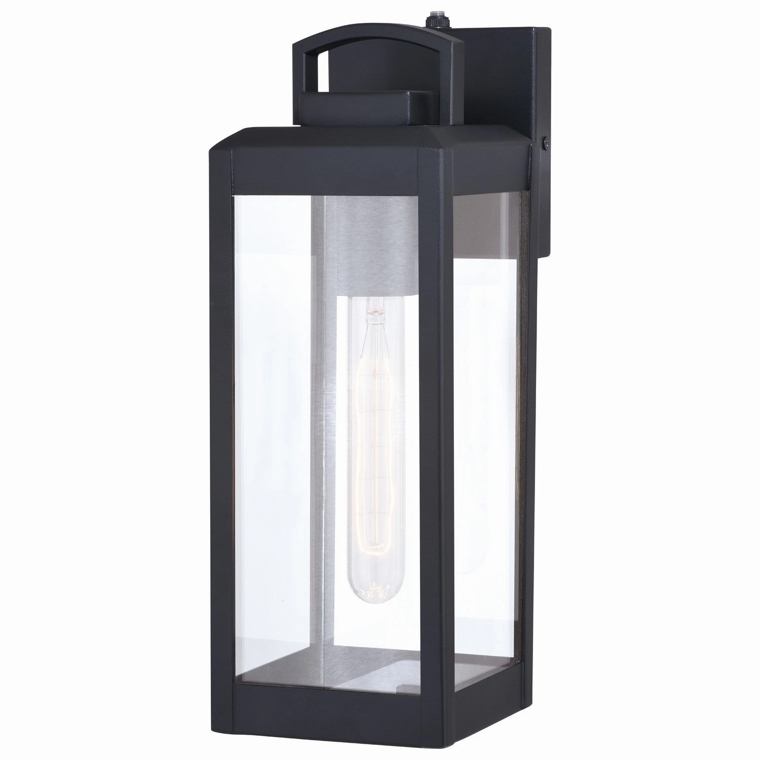 Kinzie One Light Outdoor Wall Mount Textured BlackOutdoor wall sconces with motion sensor