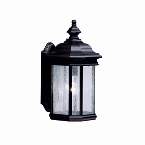 Kirkwood One Light Outdoor Wall Mount BlackOutdoor wall sconces with motion sensor