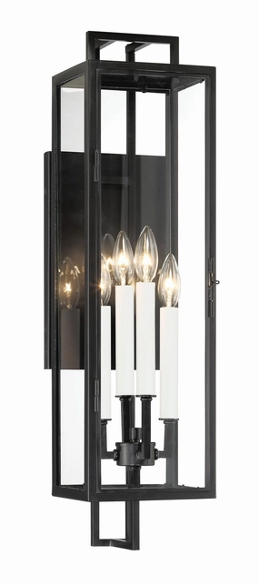 Knoll Road Four Light Outdoor Wall Mount CoalOutdoor wall sconces with motion sensor