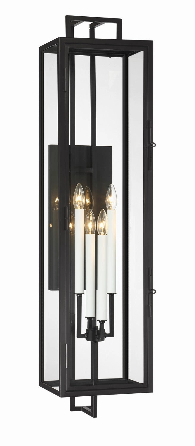 Knoll Road Four Light Wall Mount Coal