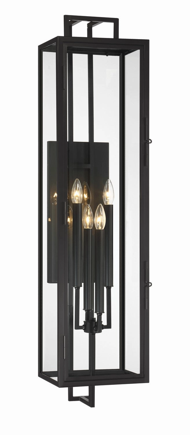 Knoll Road Four Light Wall Mount CoalOutdoor wall sconces with motion sensor