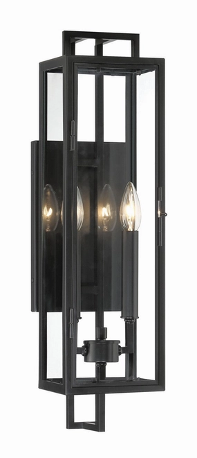 Knoll Road Two Light Outdoor Wall Mount CoalOutdoor wall sconces with motion sensor