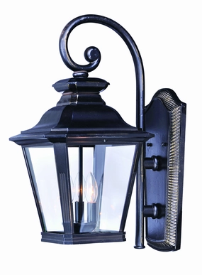 Knoxville Three Light Outdoor Wall Lantern BronzeOutdoor wall sconces with motion sensor
