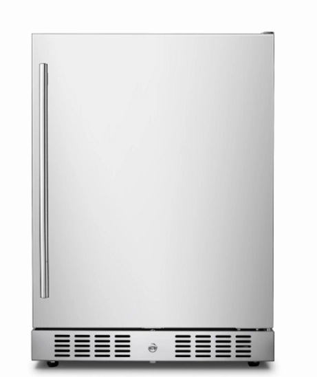 Kokomo Grills Professional Luxury Outdoor Kitchen Refrigerator KO-LUX-FRIDGE outdoor beverage cooler with wheels