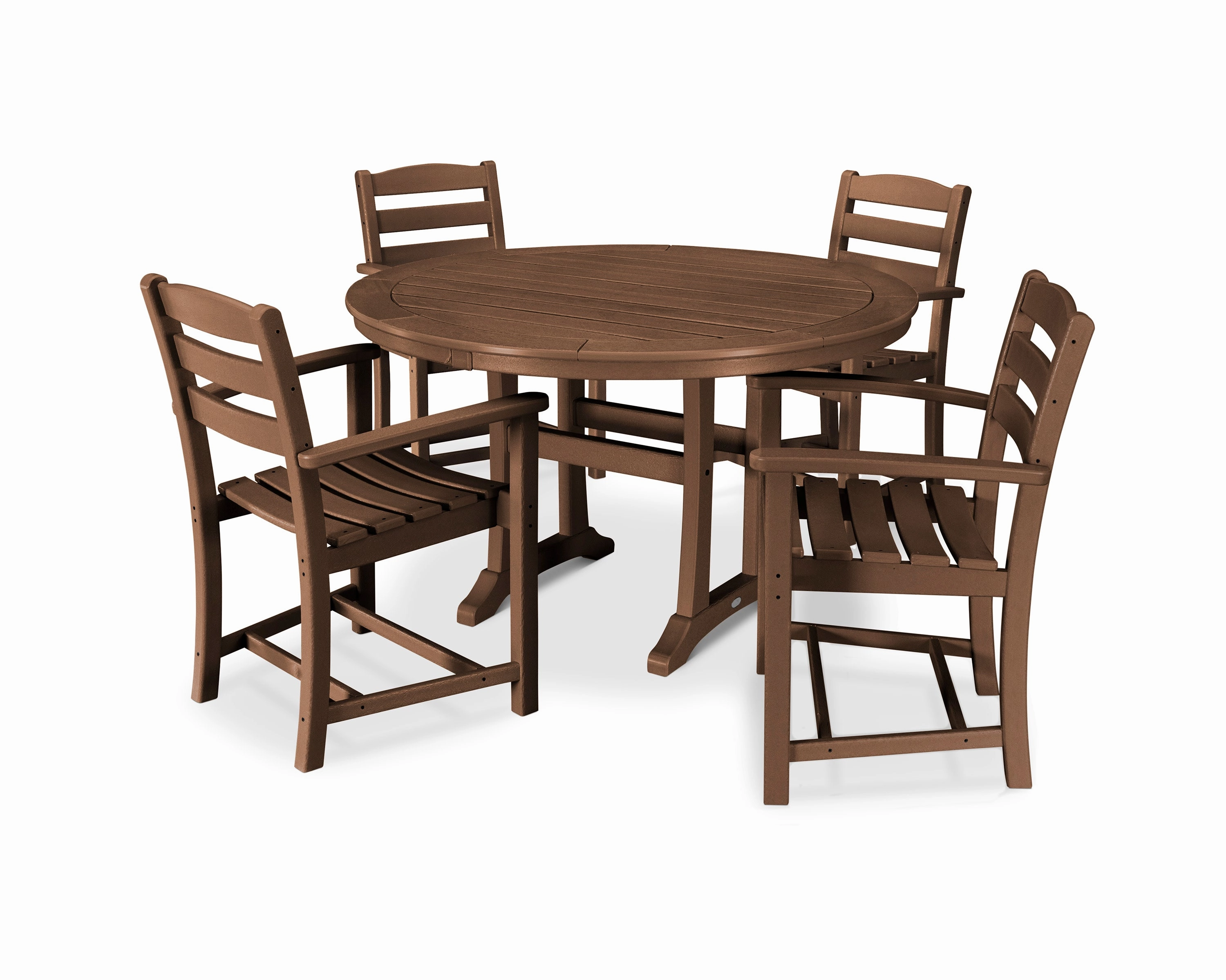 La Casa Caf 5-Piece Arm Chair Dining Set