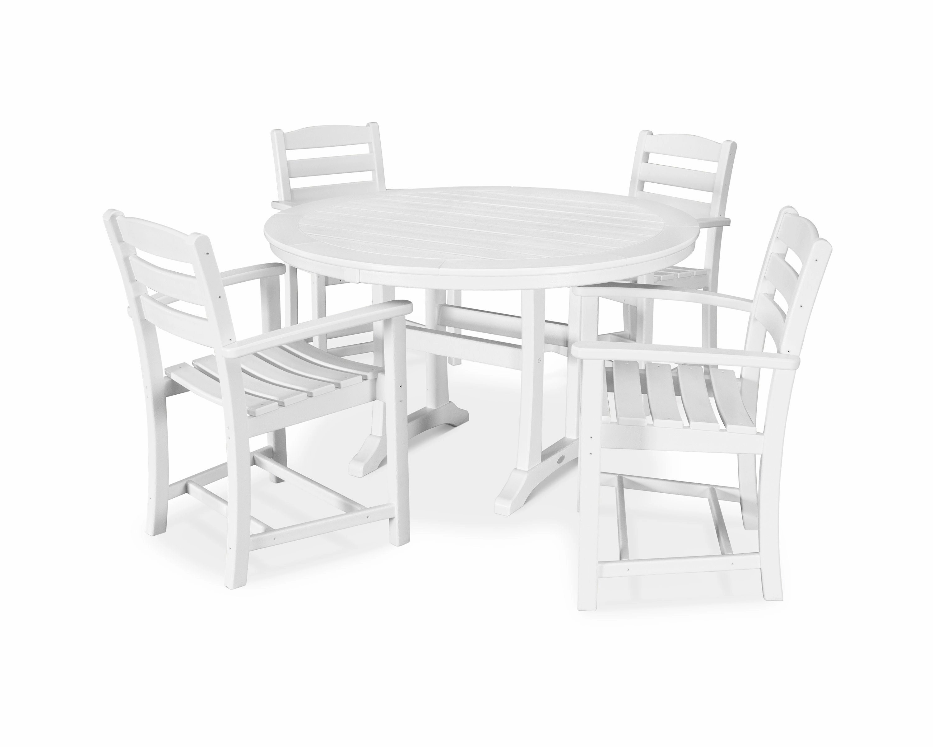 La Casa Caf 5-Piece Arm Chair Dining Set