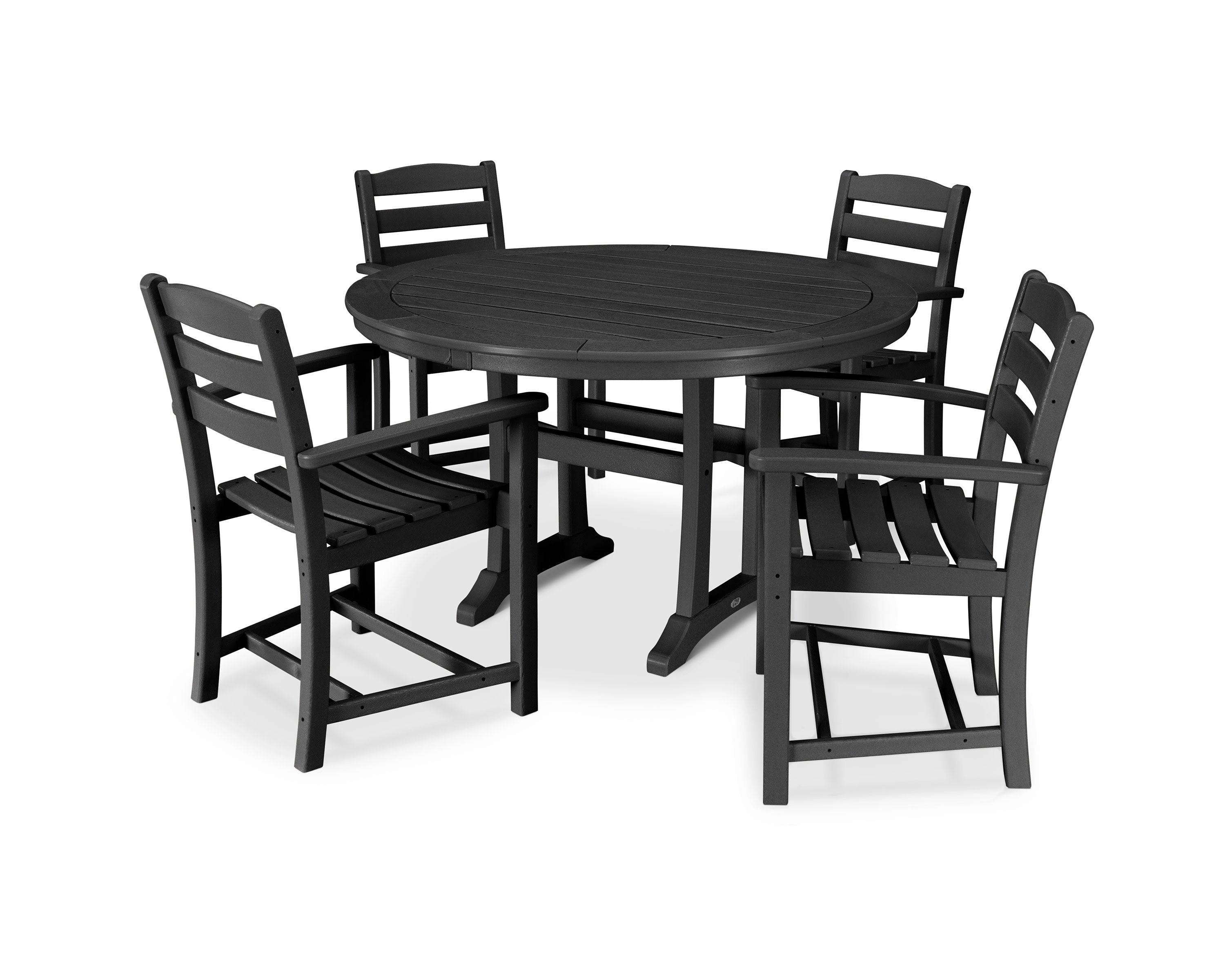 La Casa Caf 5-Piece Arm Chair Dining Set