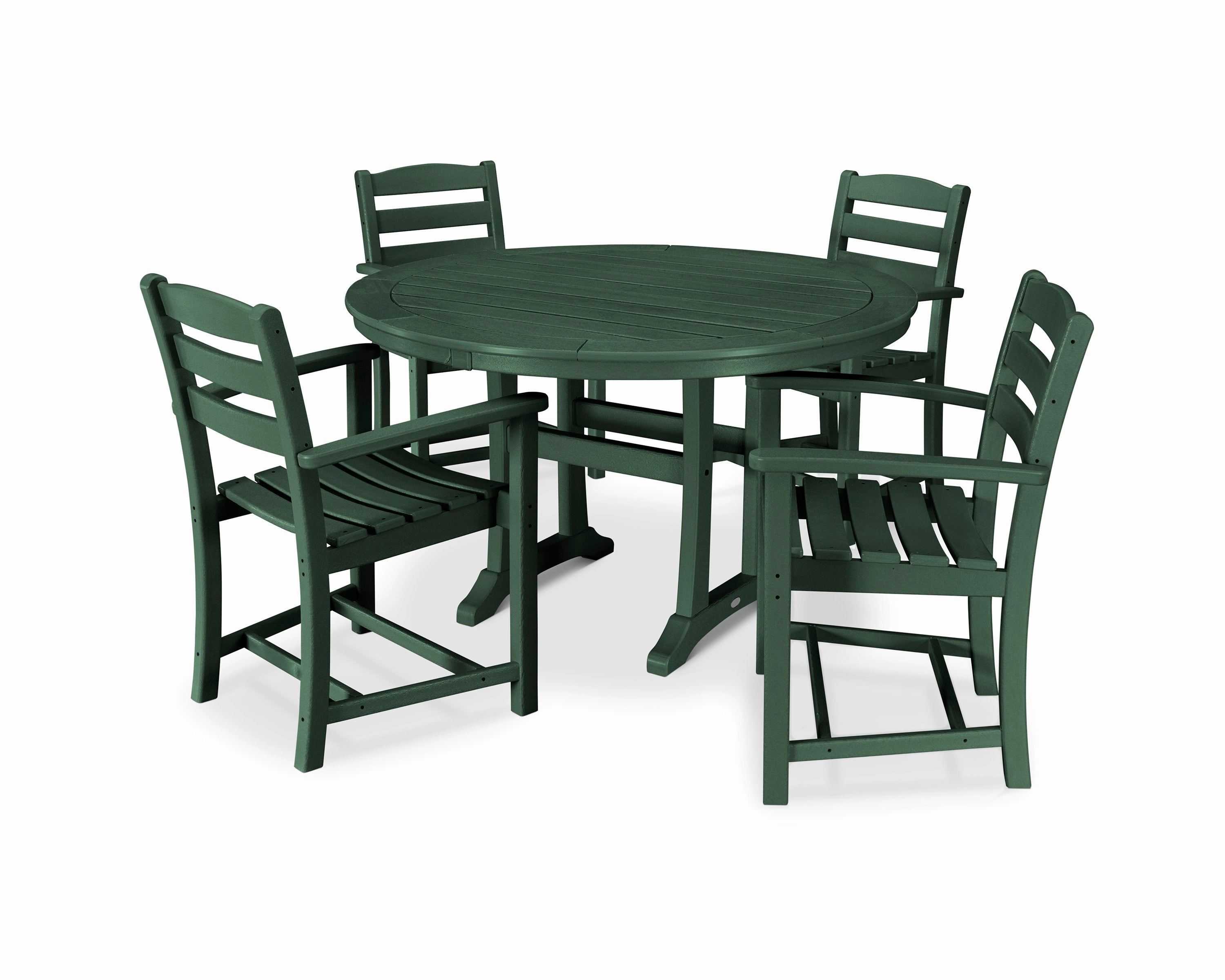 La Casa Caf 5-Piece Arm Chair Dining Set