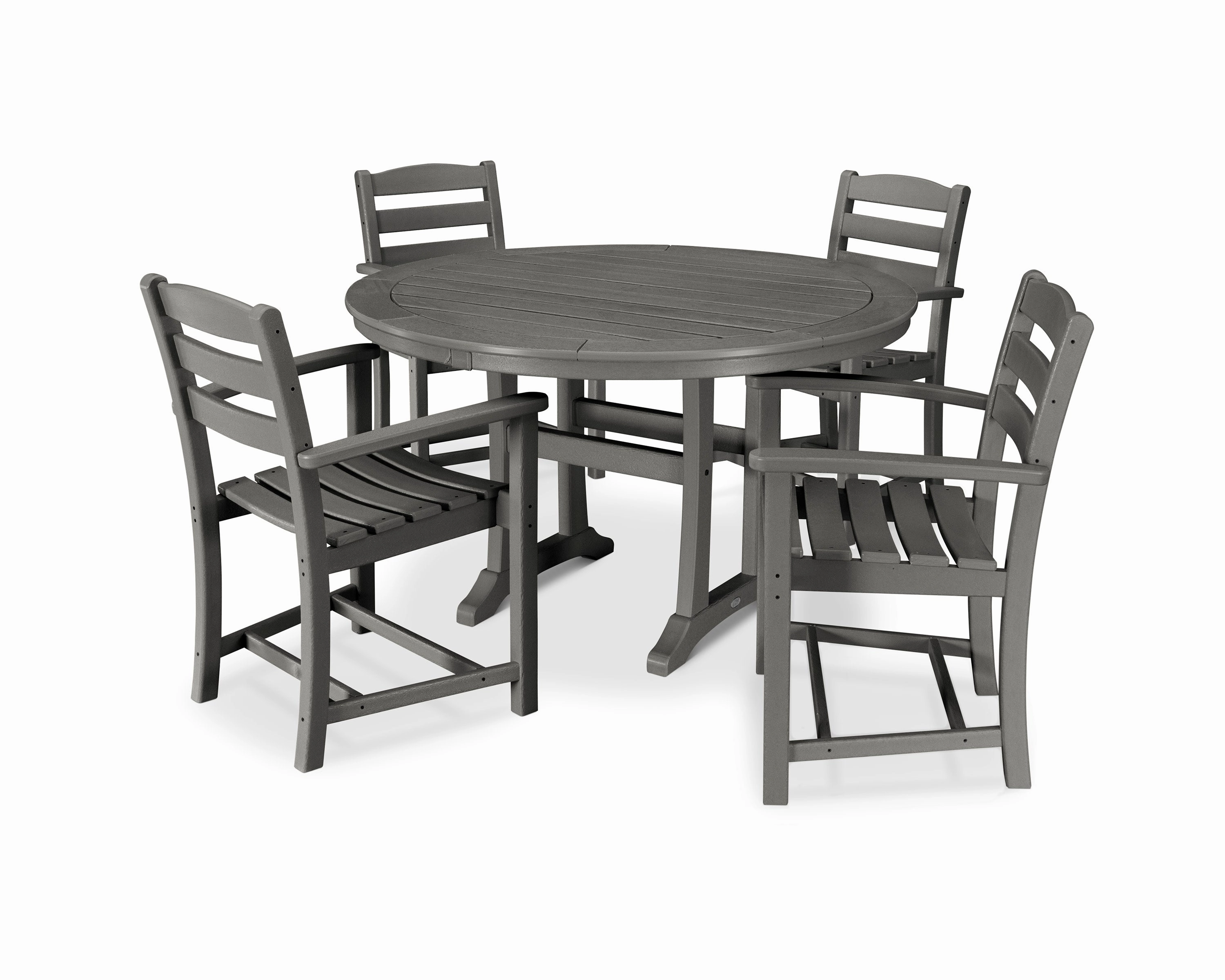 La Casa Caf 5-Piece Arm Chair Dining Setoutdoor patio furniture set