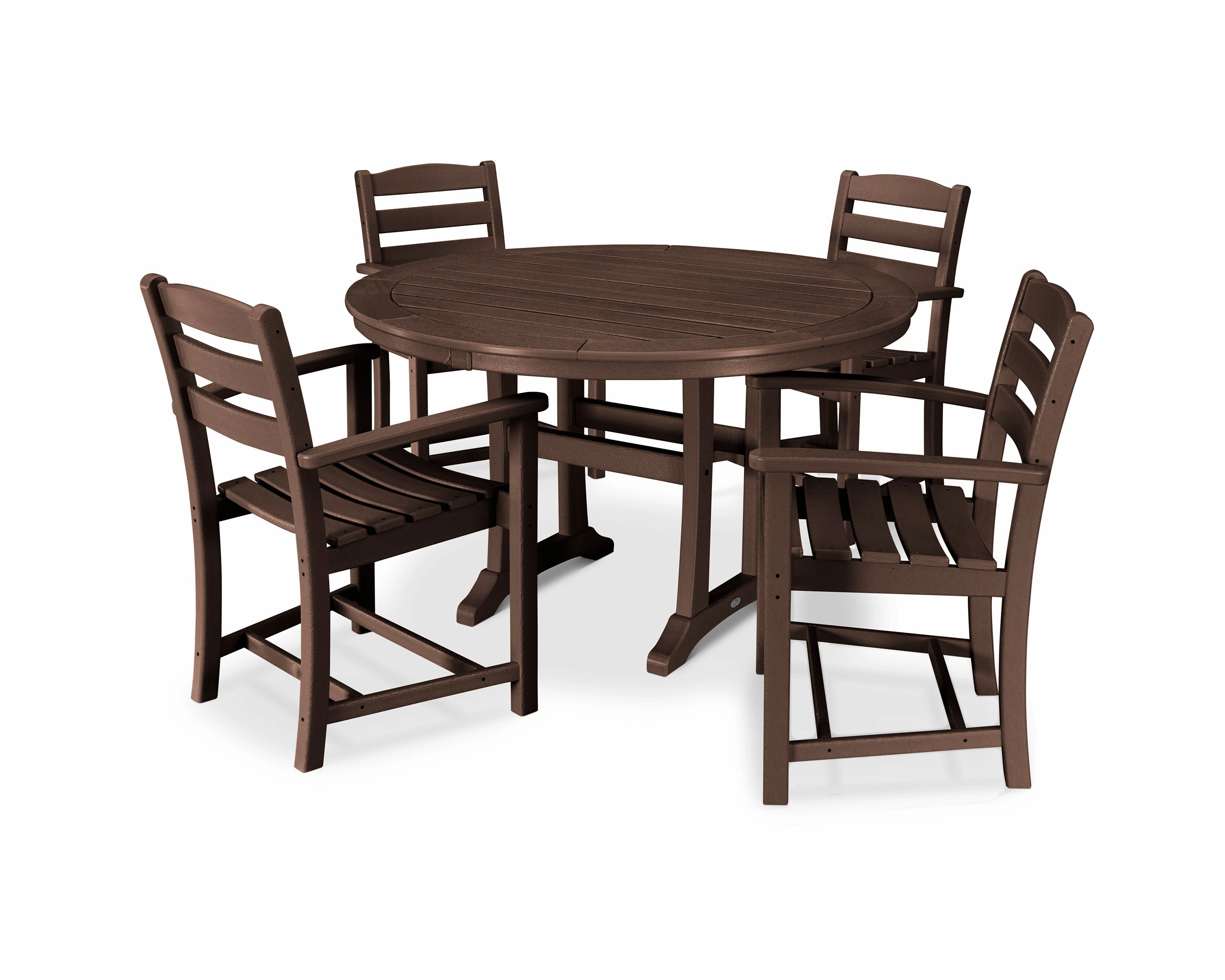La Casa Caf 5-Piece Arm Chair Dining Set