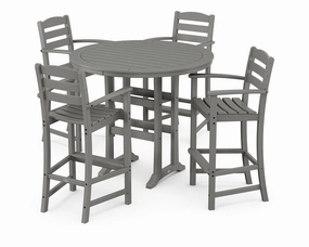 La Casa Caf 5-Piece Bar Dining Setoutdoor patio furniture set