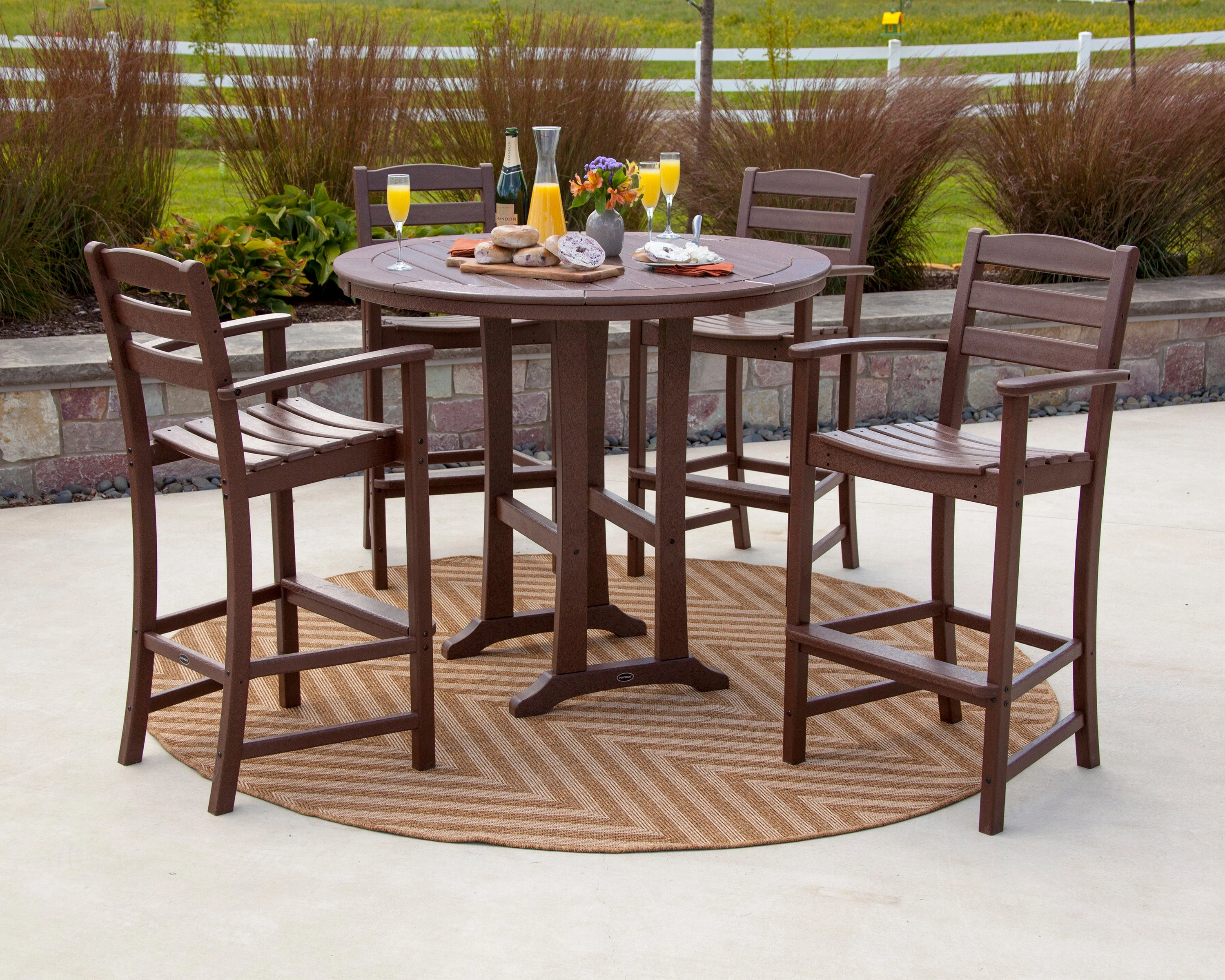 La Casa Caf 5-Piece Bar Dining Set