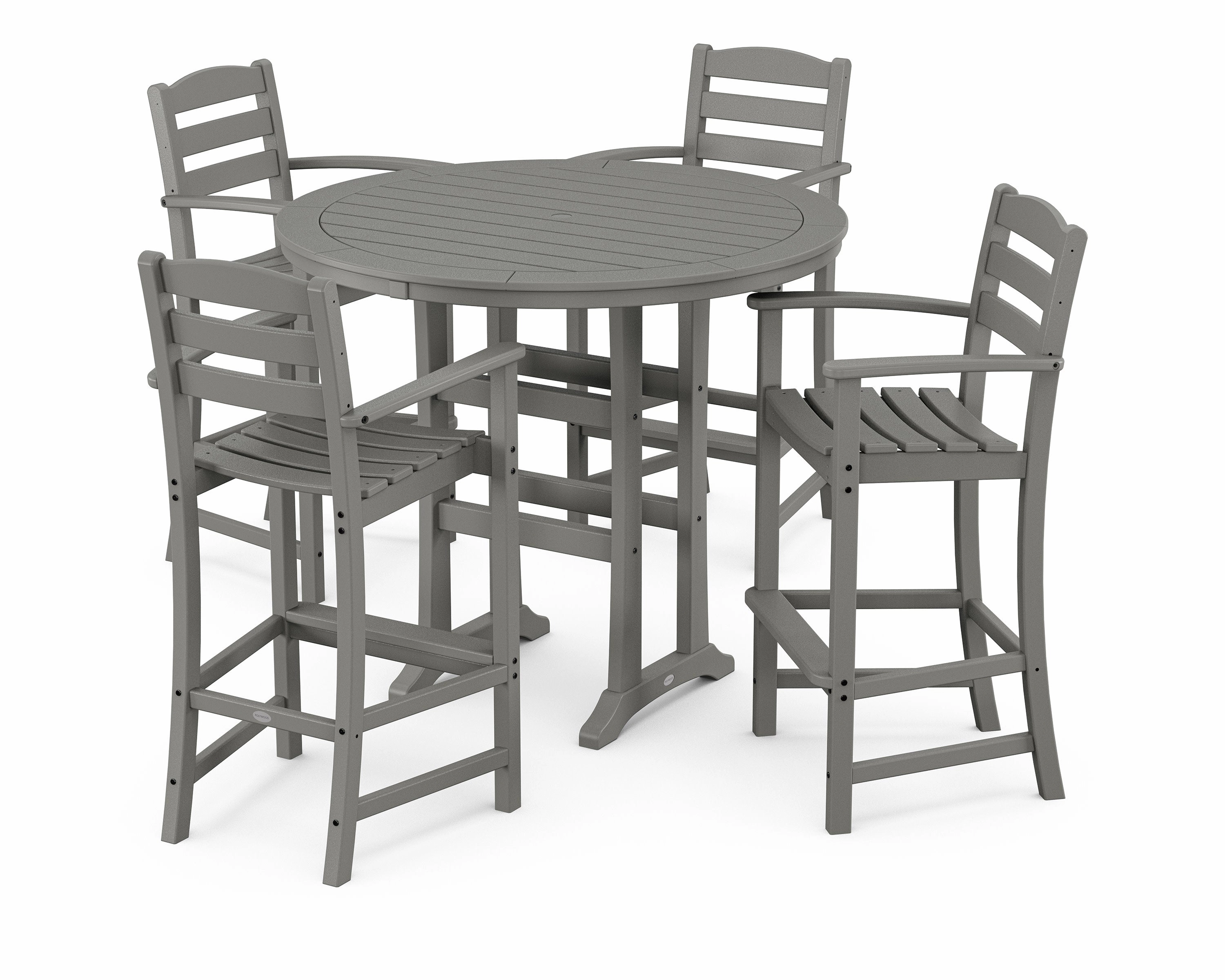 La Casa Caf 5-Piece Bar Dining Setoutdoor patio furniture set