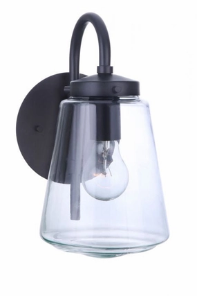 Laclede One Light Outdoor Wall Mount MidnightOutdoor wall sconces with motion sensor