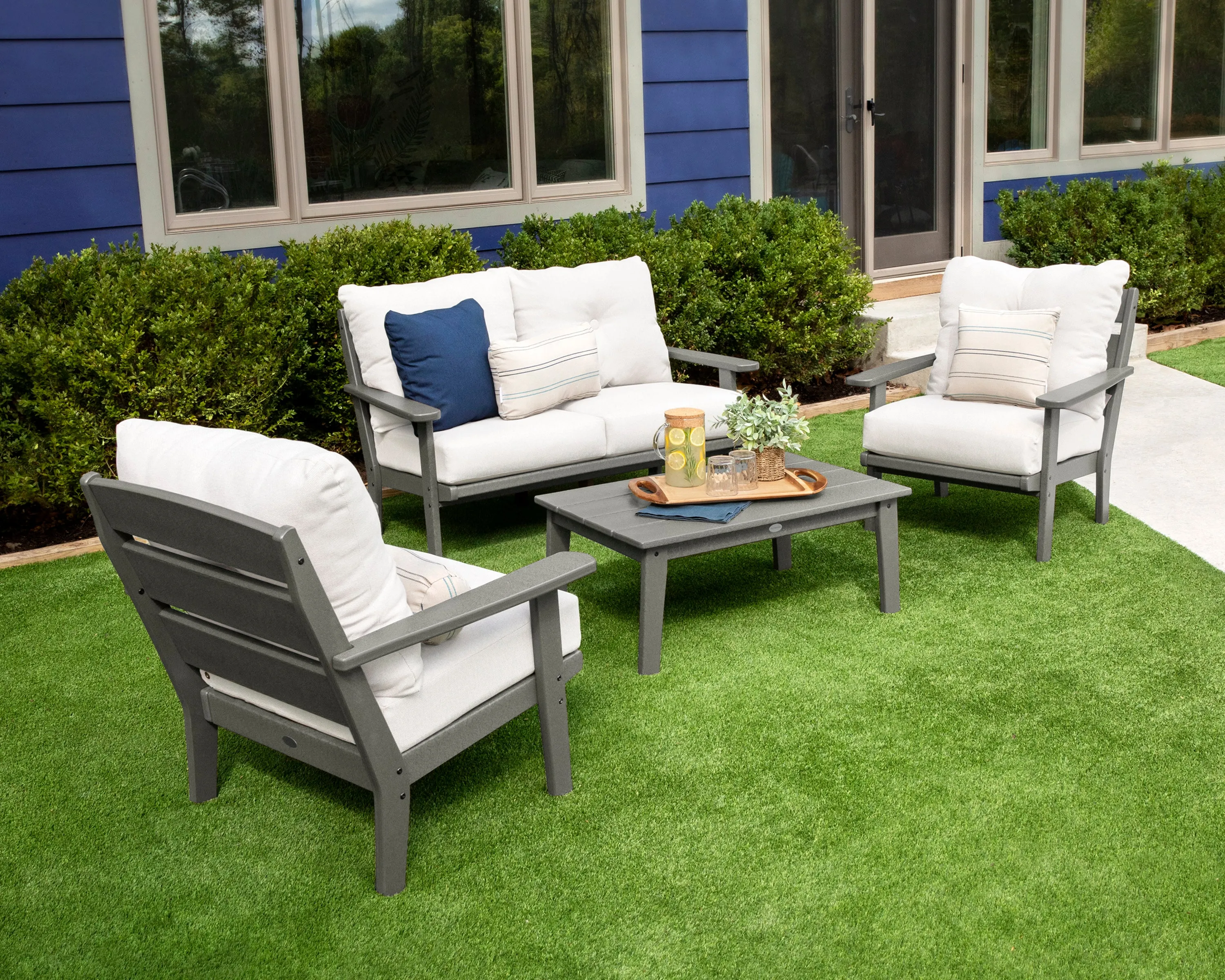 Lakeside 4-Piece Deep Seating Set