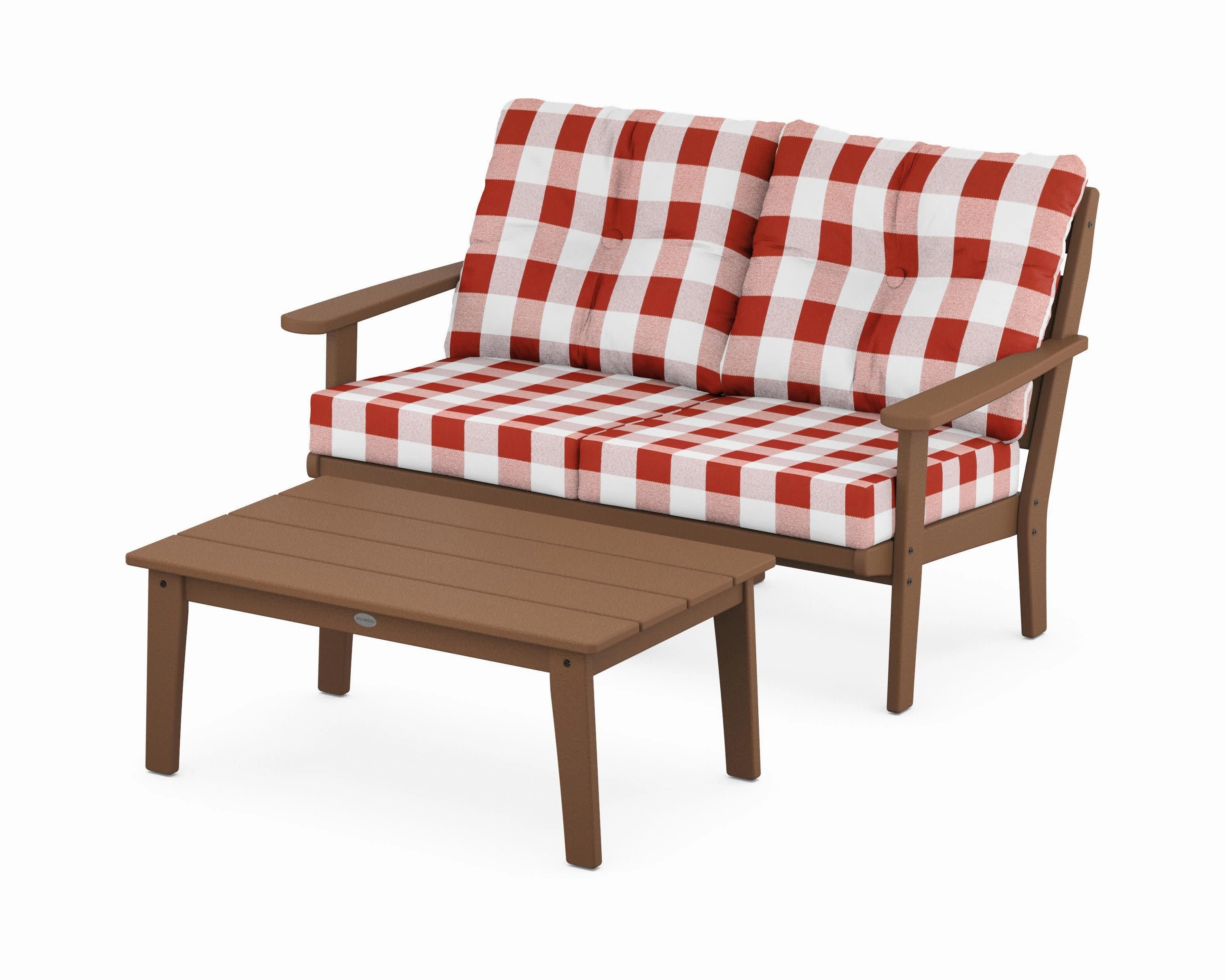 Lakeside 2-Piece Lounge Loveseat Set