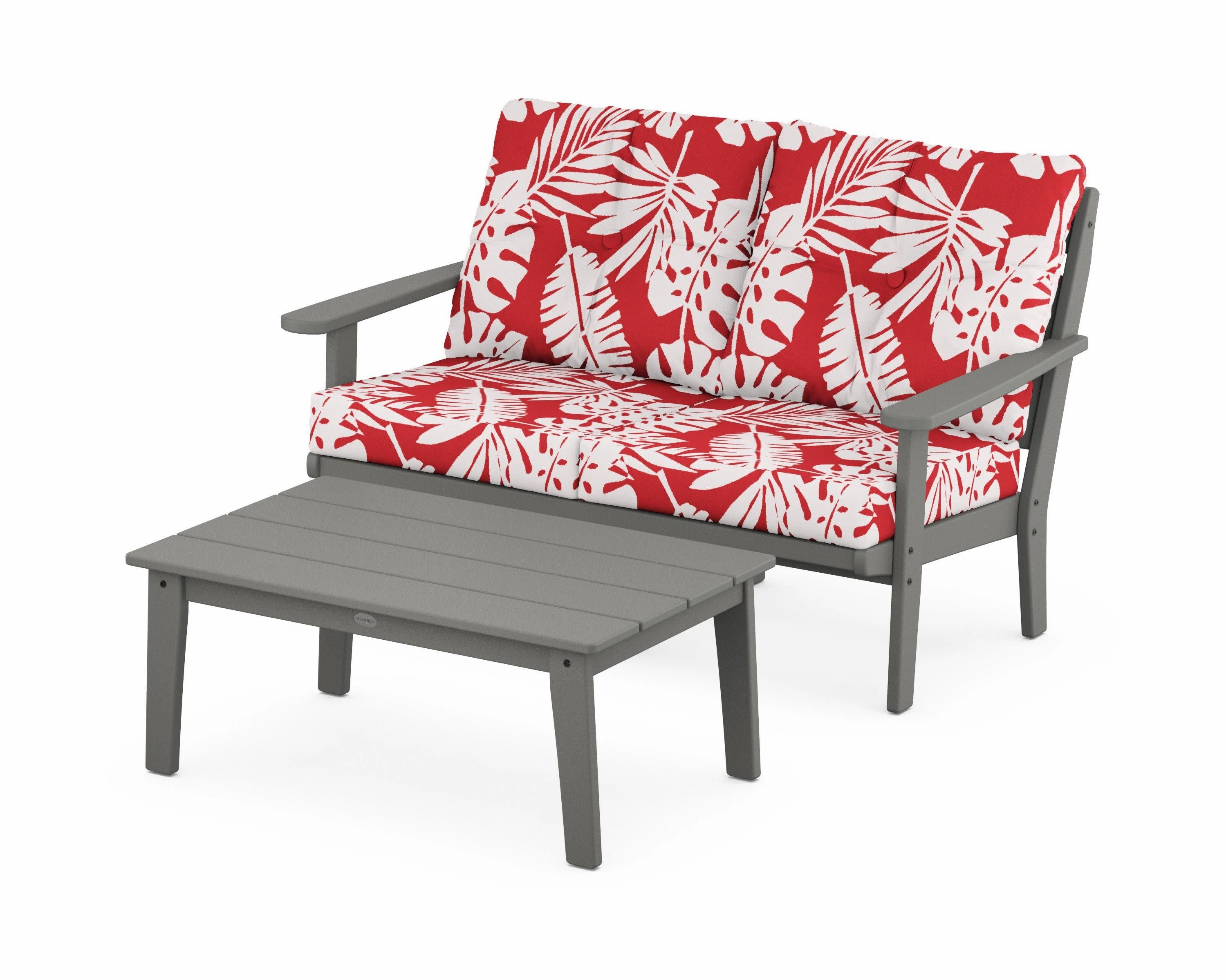 Lakeside 2-Piece Lounge Loveseat Set