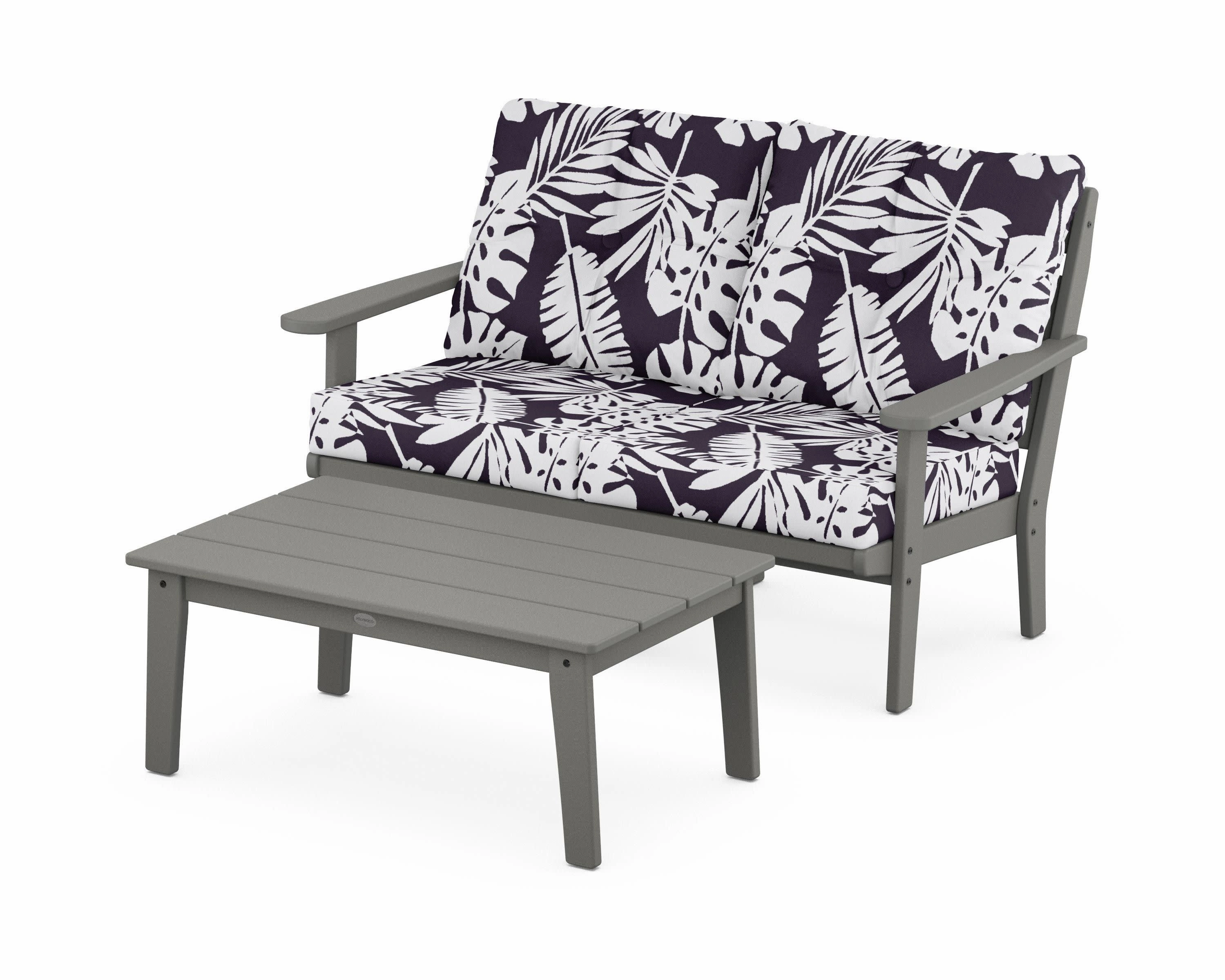 Lakeside 2-Piece Lounge Loveseat Set