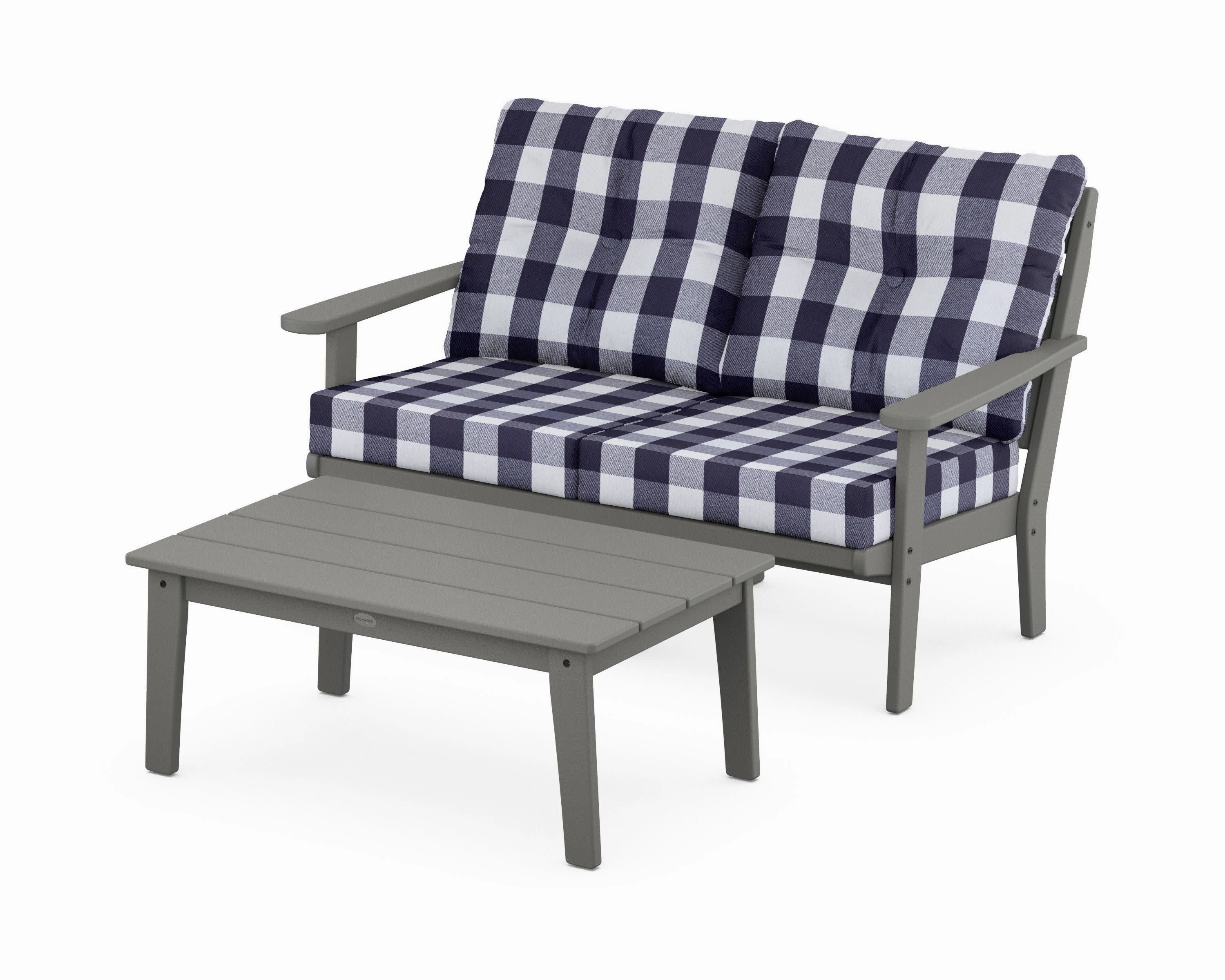 Lakeside 2-Piece Lounge Loveseat Set