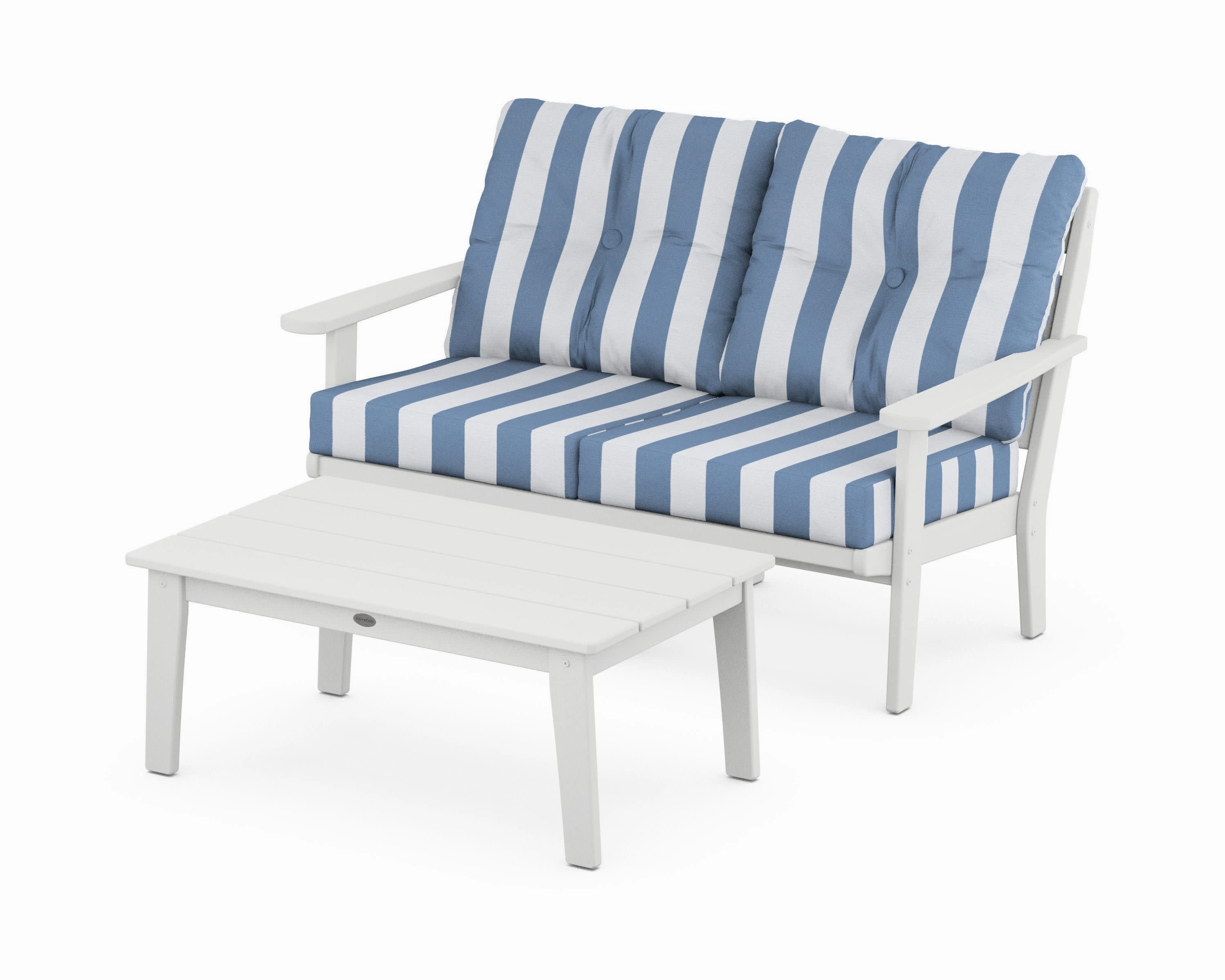 Lakeside 2-Piece Lounge Loveseat Set