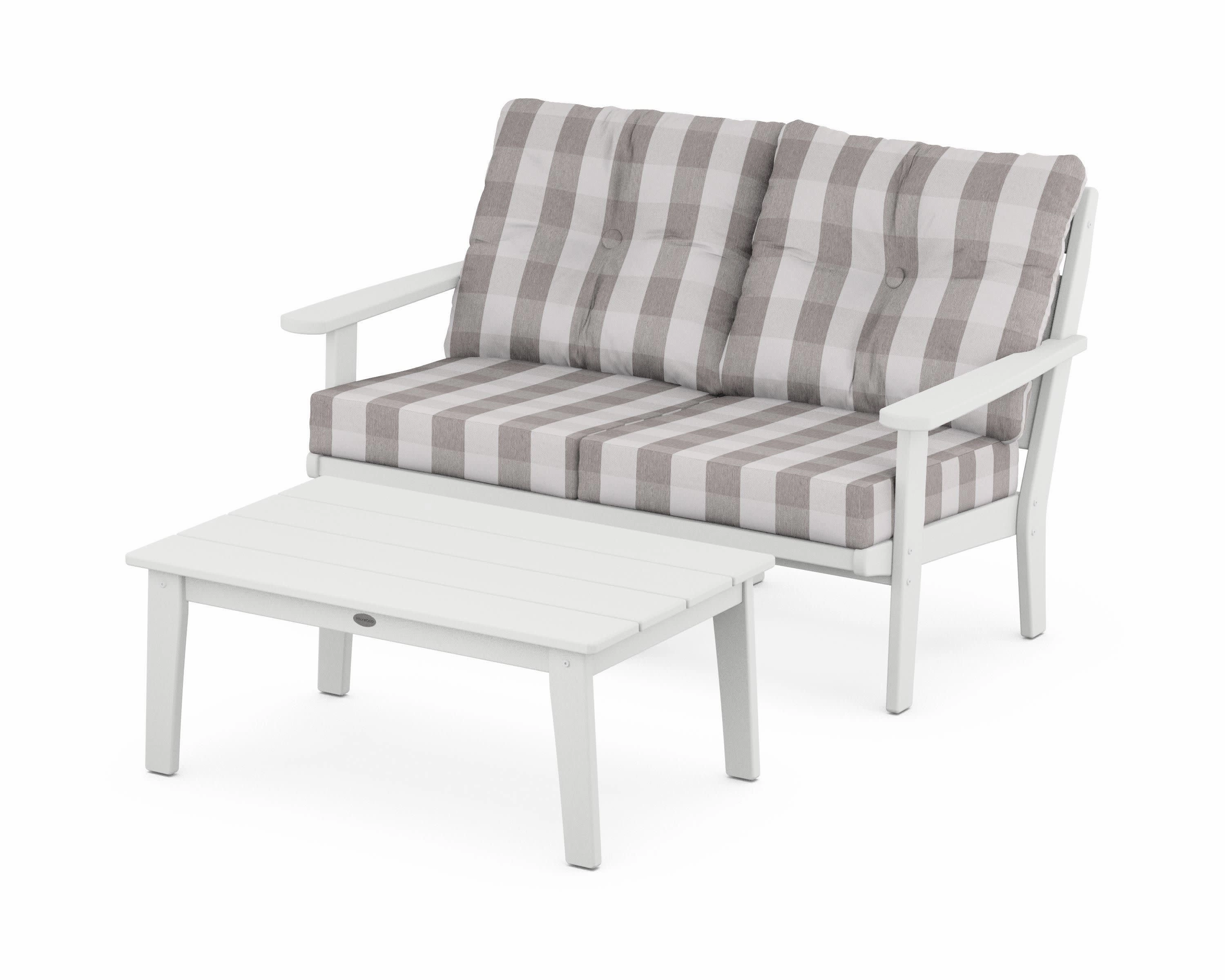 Lakeside 2-Piece Lounge Loveseat Set