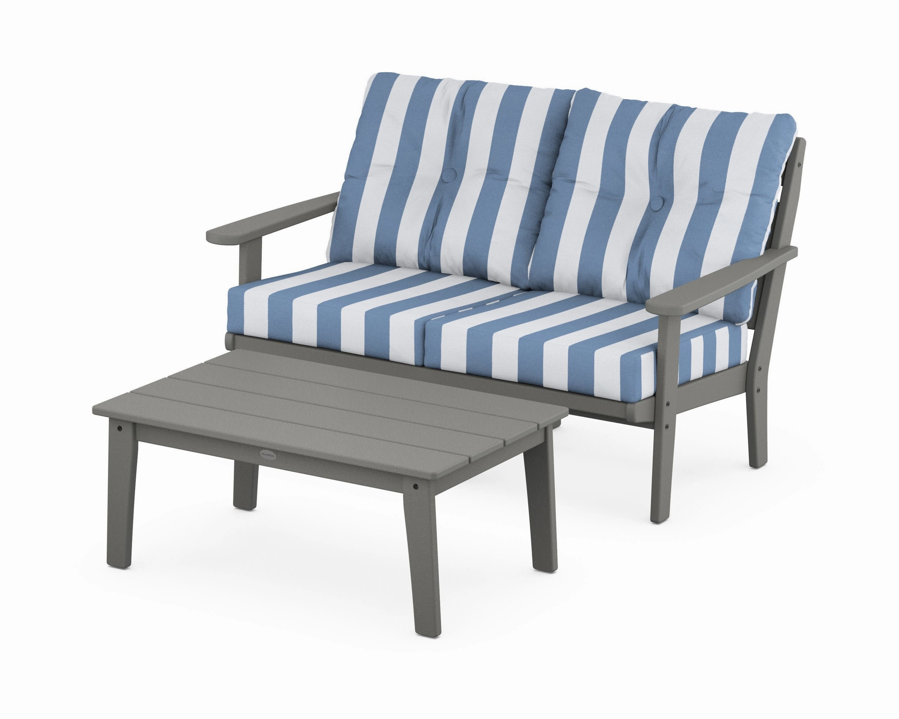 Lakeside 2-Piece Lounge Loveseat Set