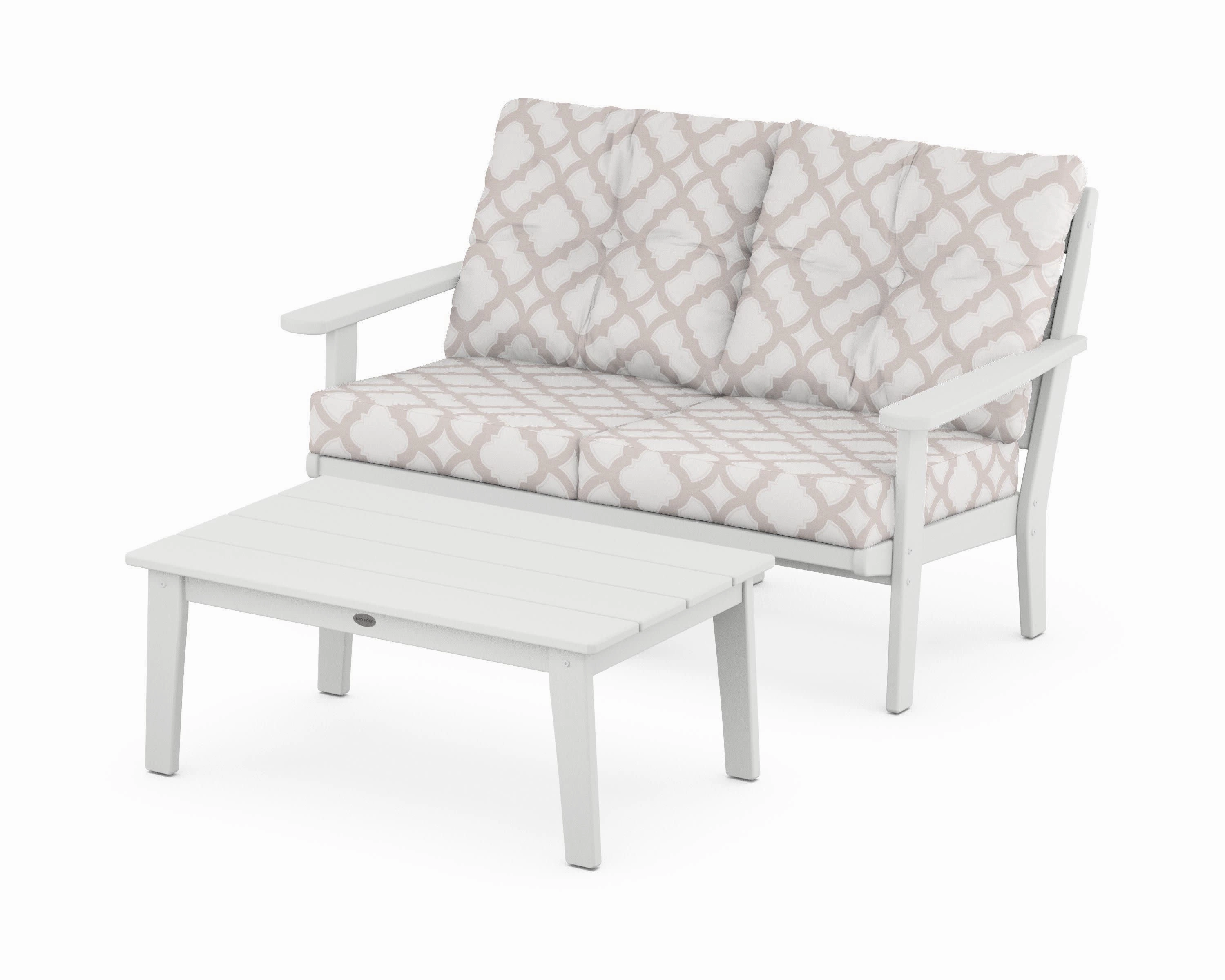Lakeside 2-Piece Lounge Loveseat Set
