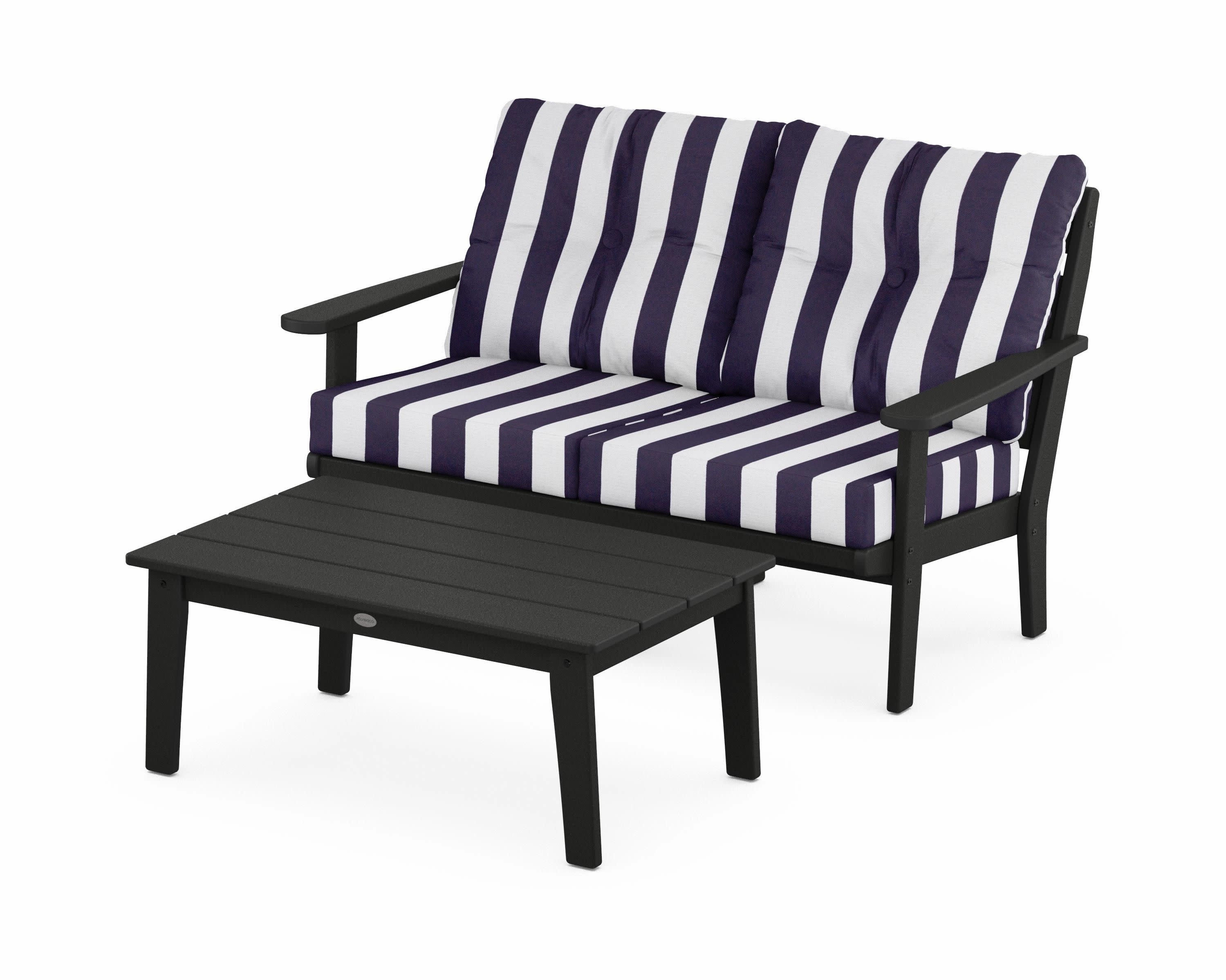 Lakeside 2-Piece Lounge Loveseat Set