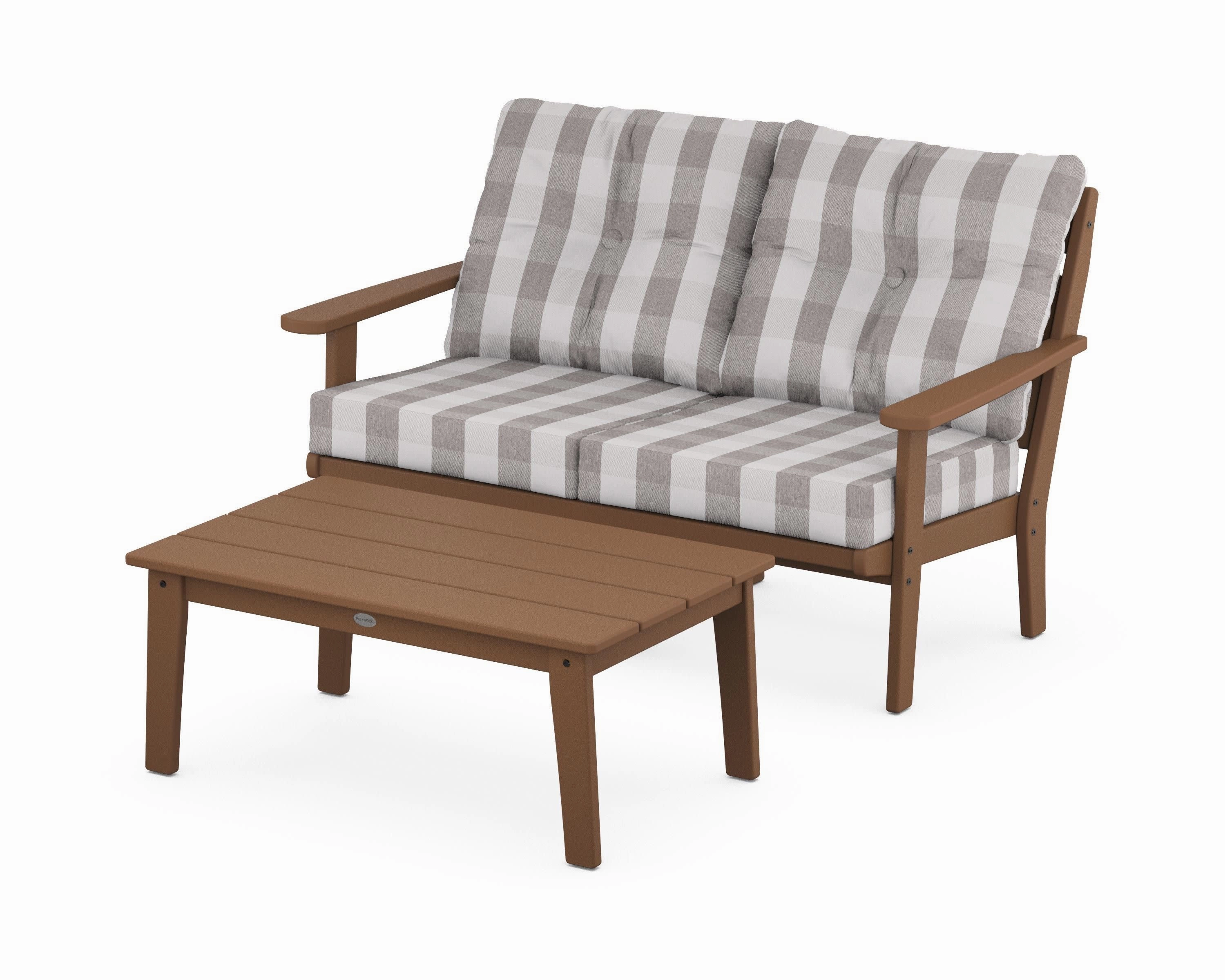 Lakeside 2-Piece Lounge Loveseat Set