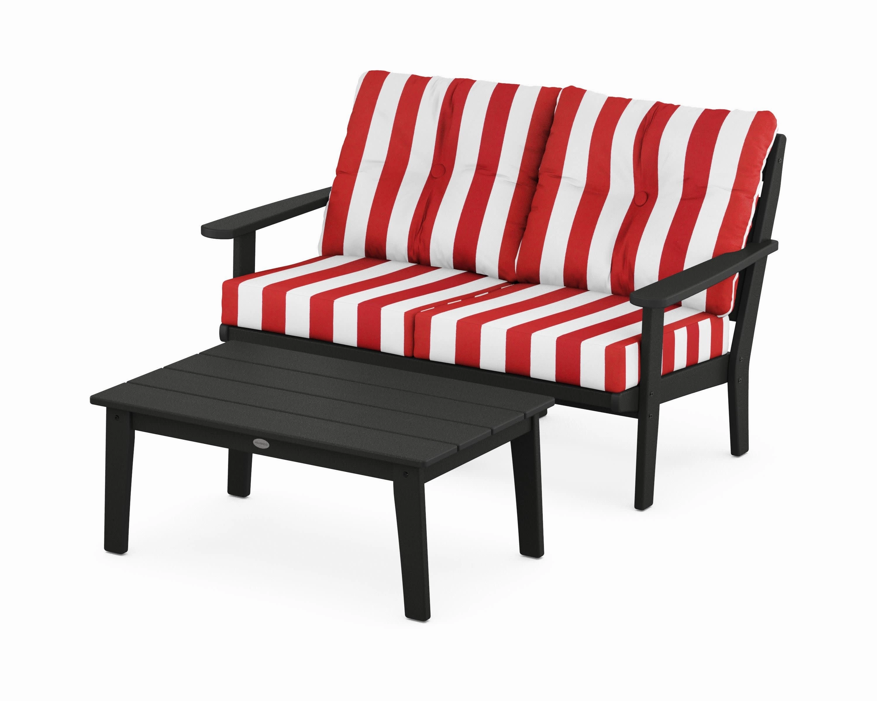 Lakeside 2-Piece Lounge Loveseat Set