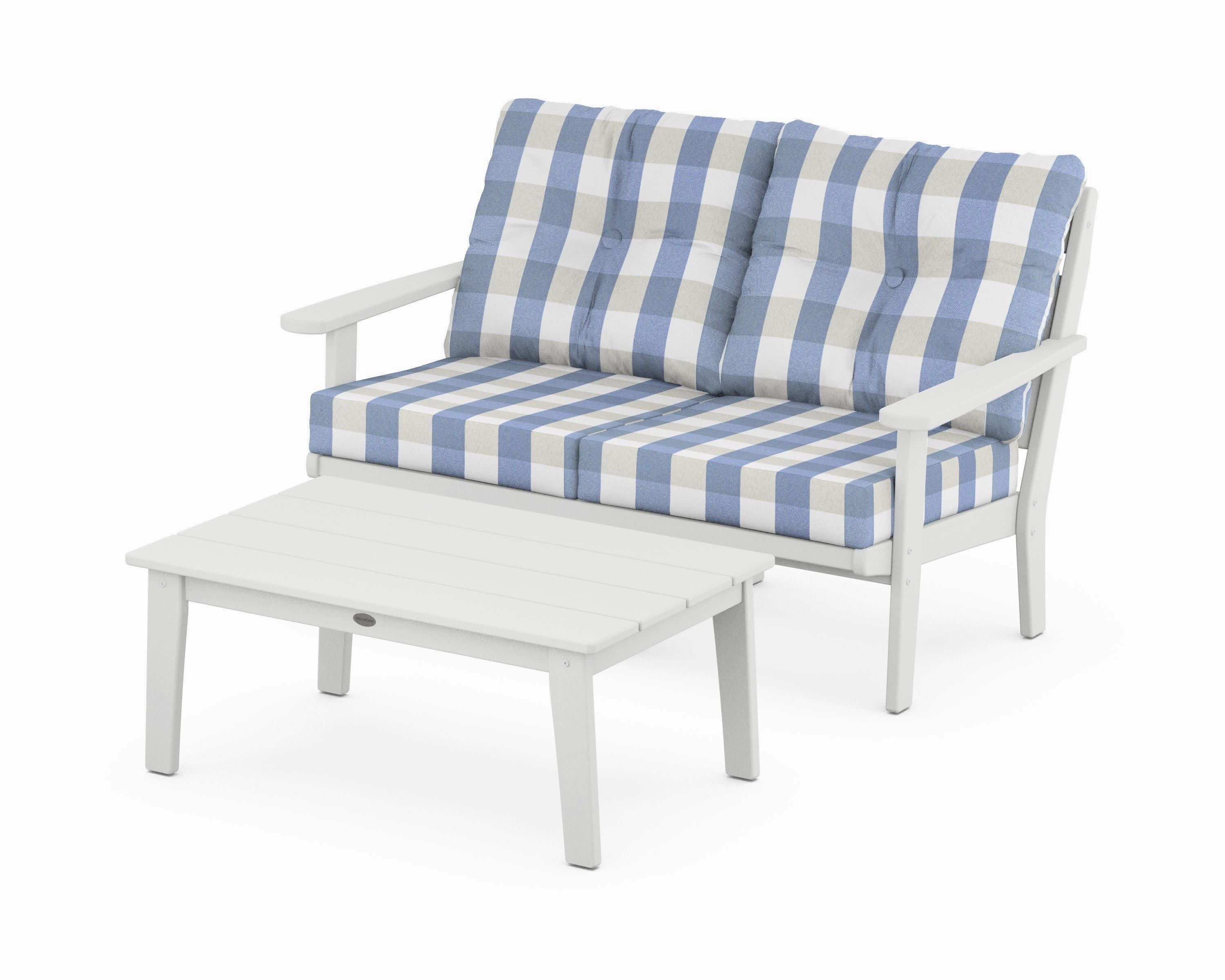 Lakeside 2-Piece Lounge Loveseat Set