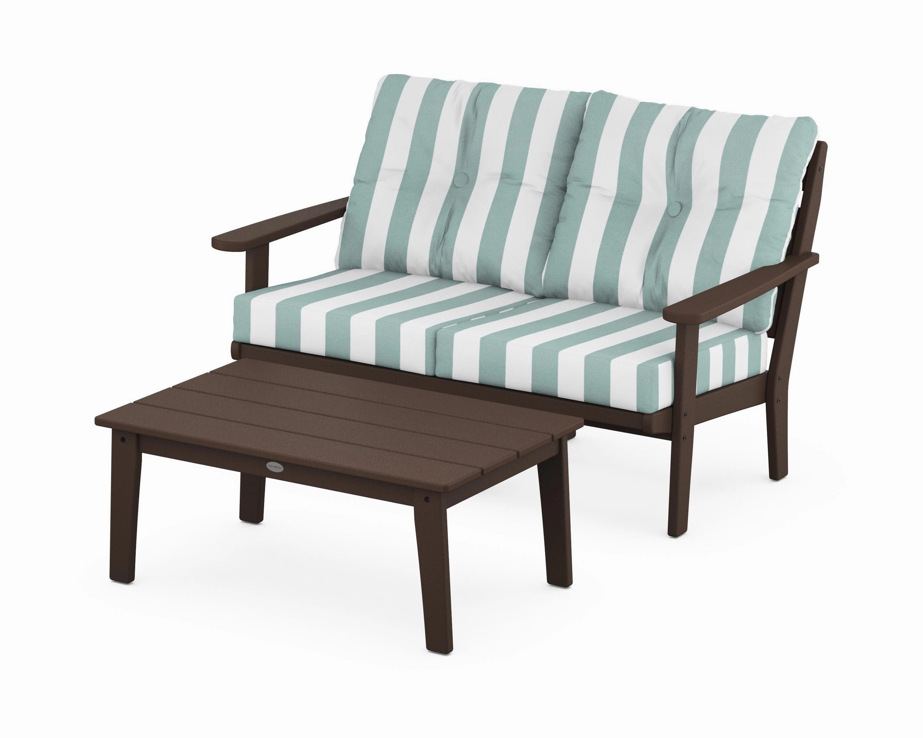 Lakeside 2-Piece Lounge Loveseat Set