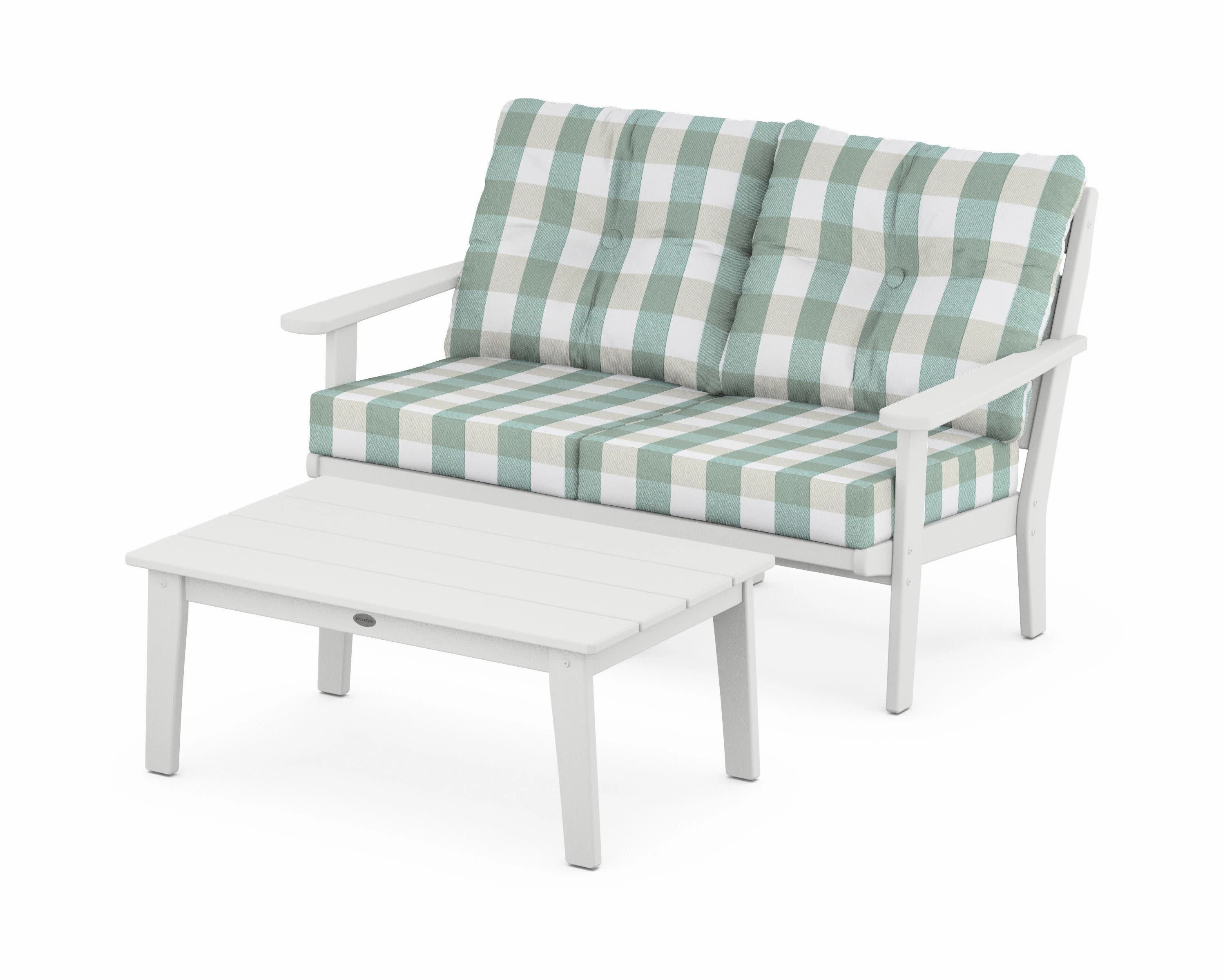 Lakeside 2-Piece Lounge Loveseat Set