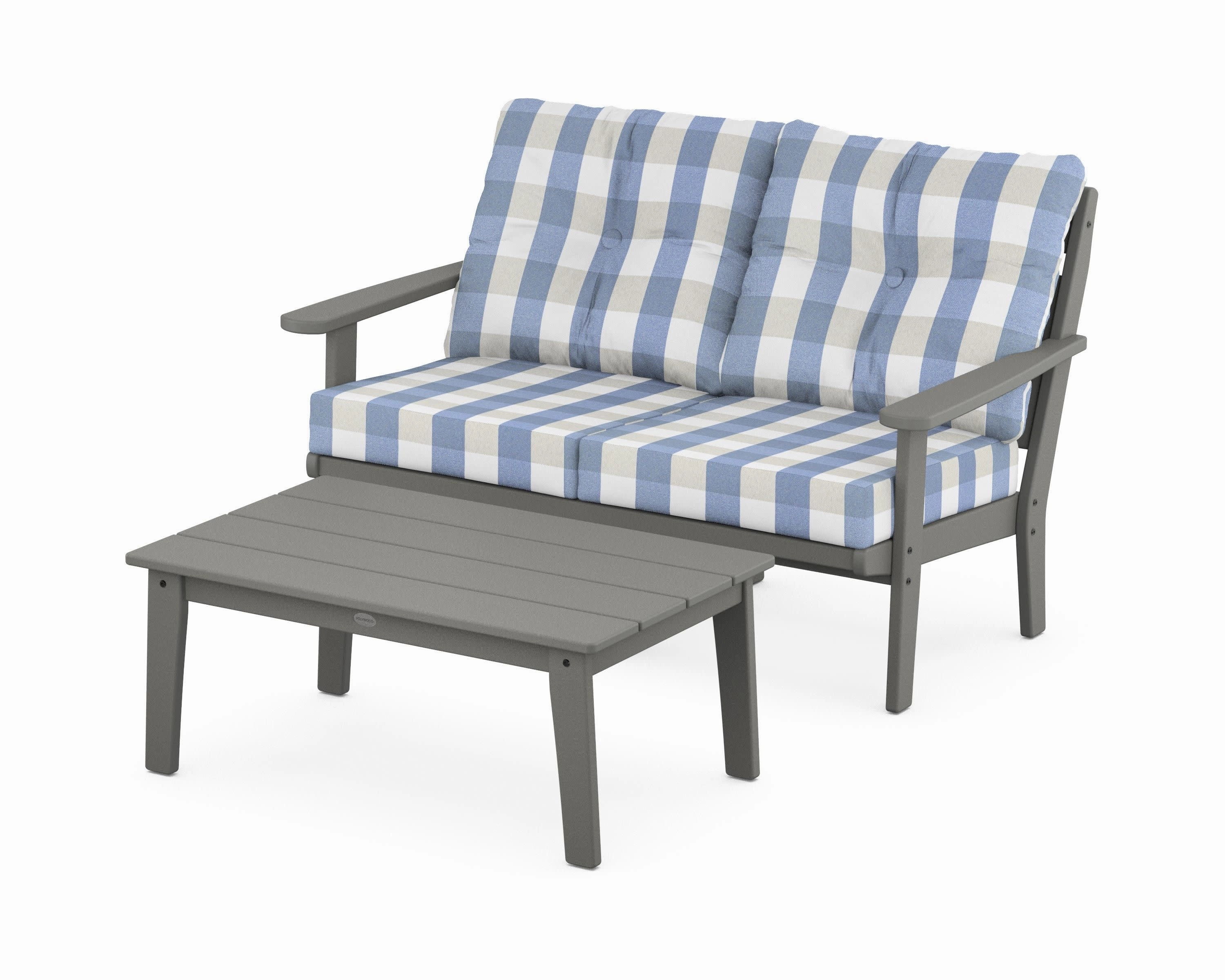 Lakeside 2-Piece Lounge Loveseat Set
