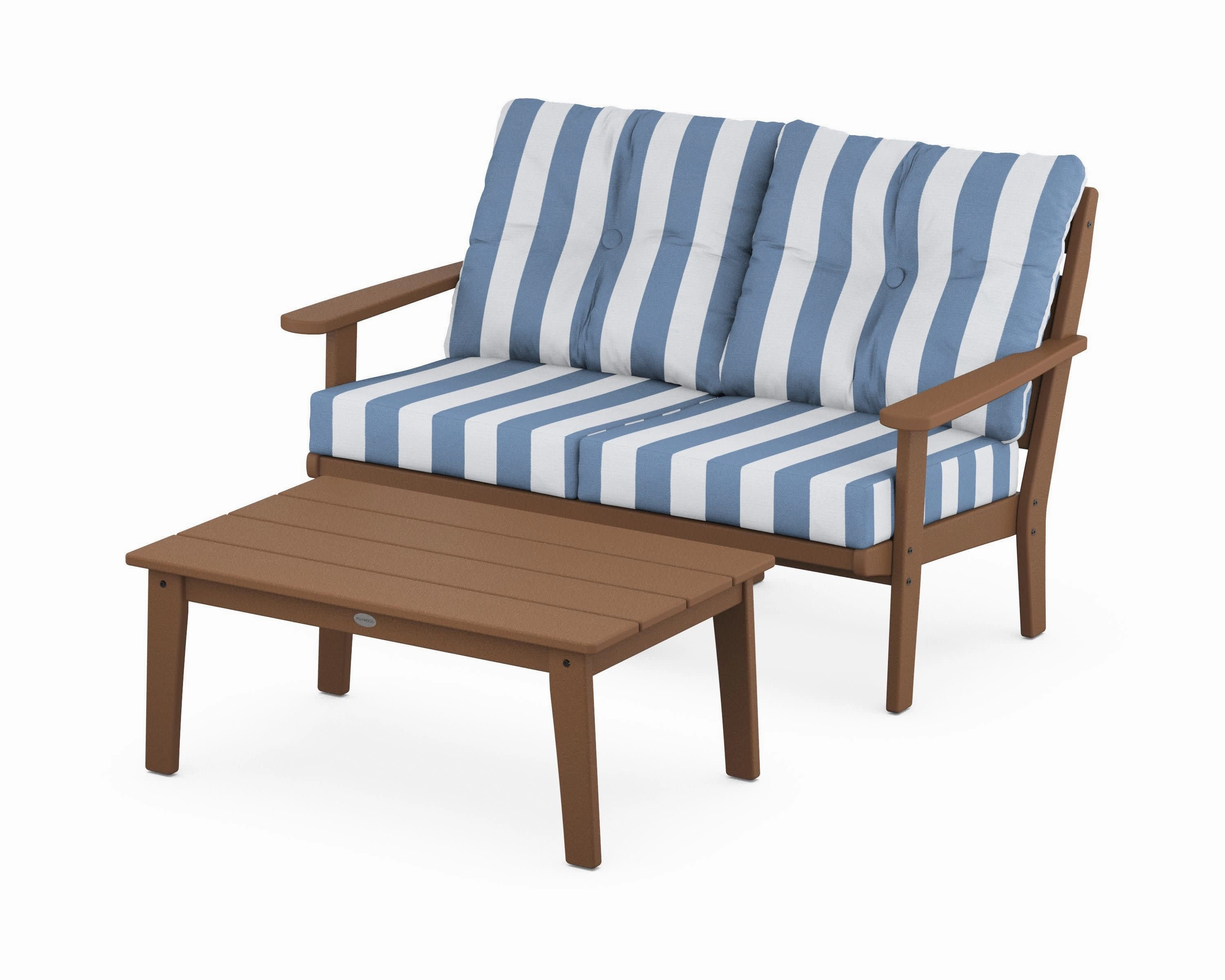Lakeside 2-Piece Lounge Loveseat Set