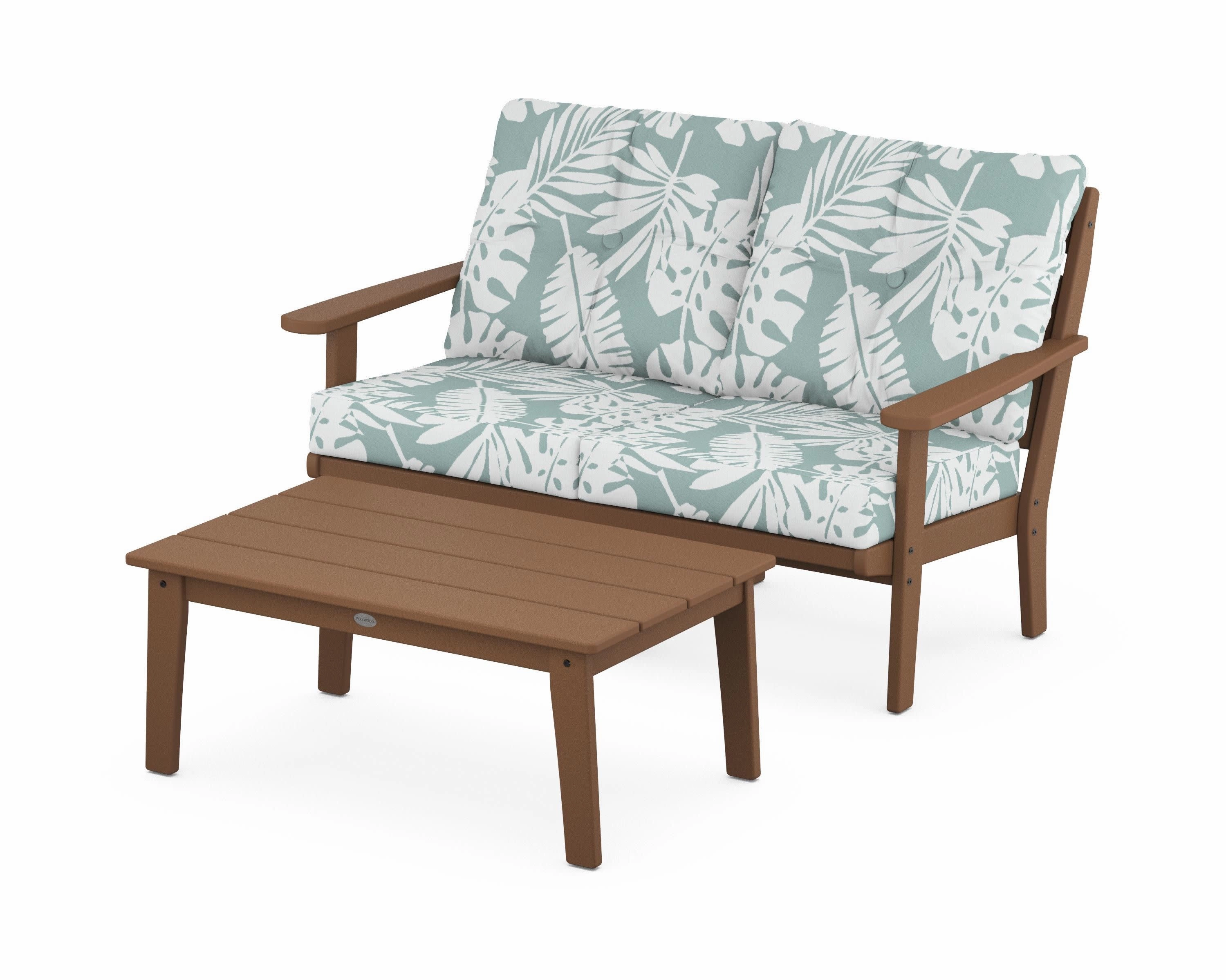 Lakeside 2-Piece Lounge Loveseat Set