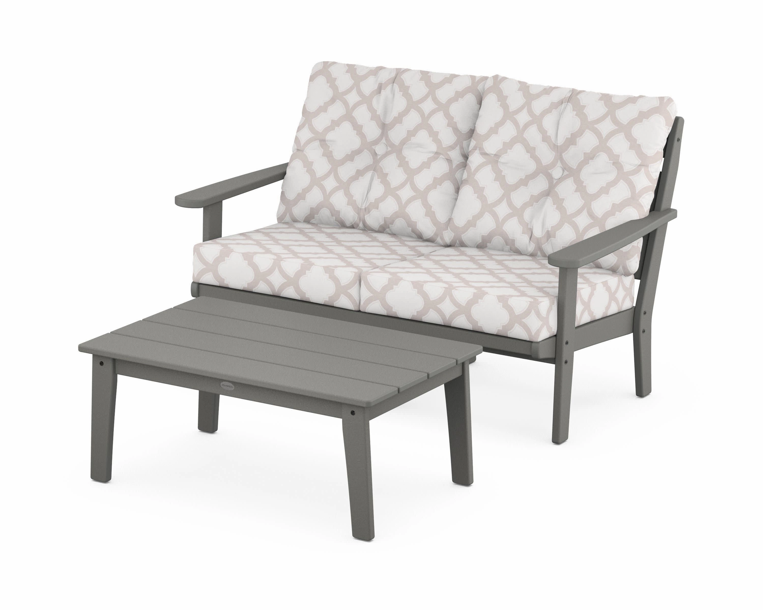Lakeside 2-Piece Lounge Loveseat Set