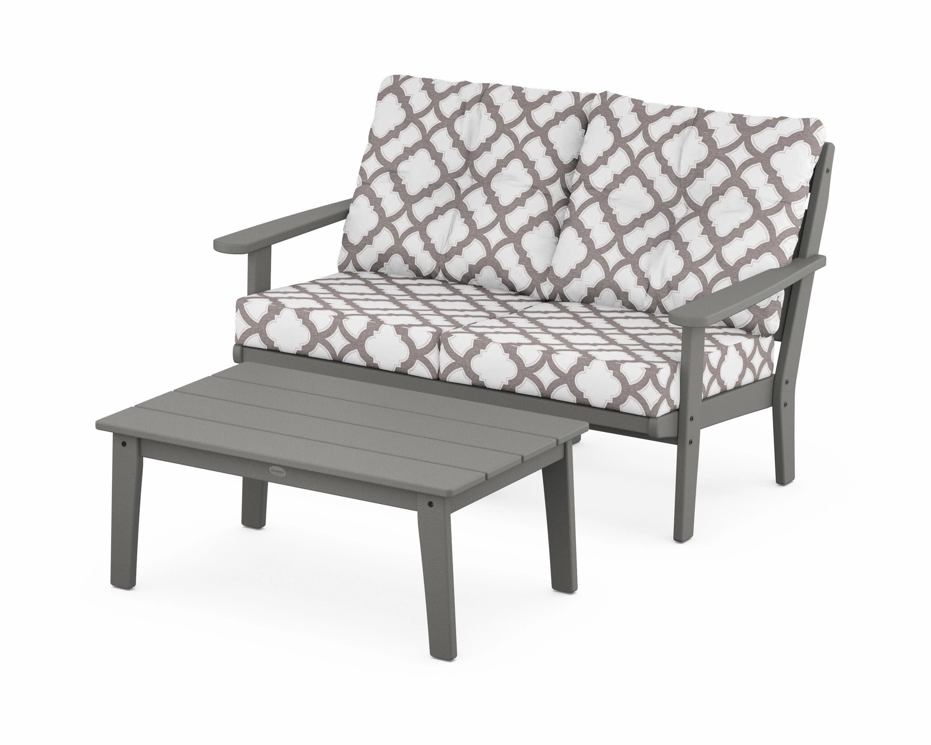 Lakeside 2-Piece Lounge Loveseat Set