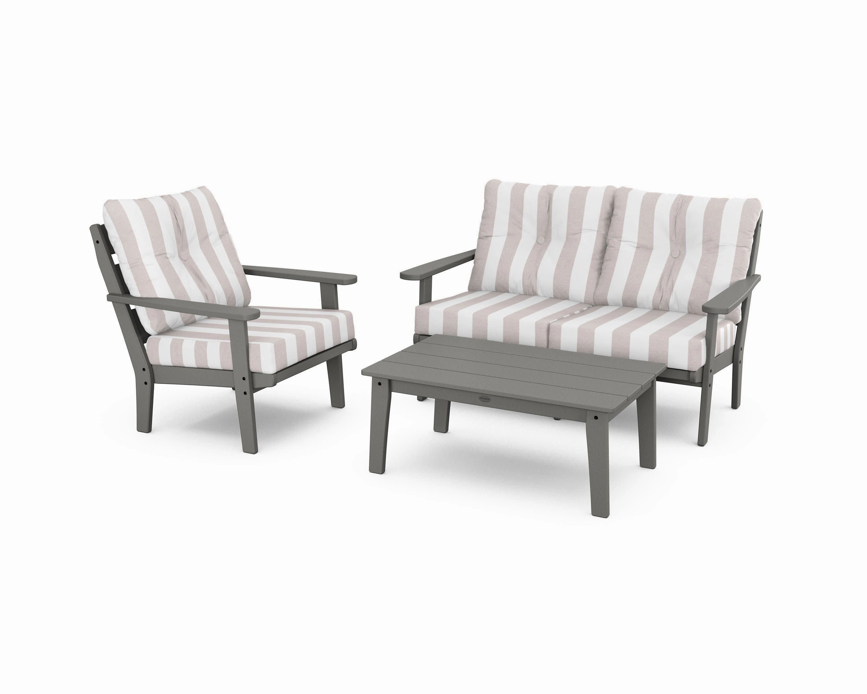 Lakeside 3-Piece Deep Seating Set