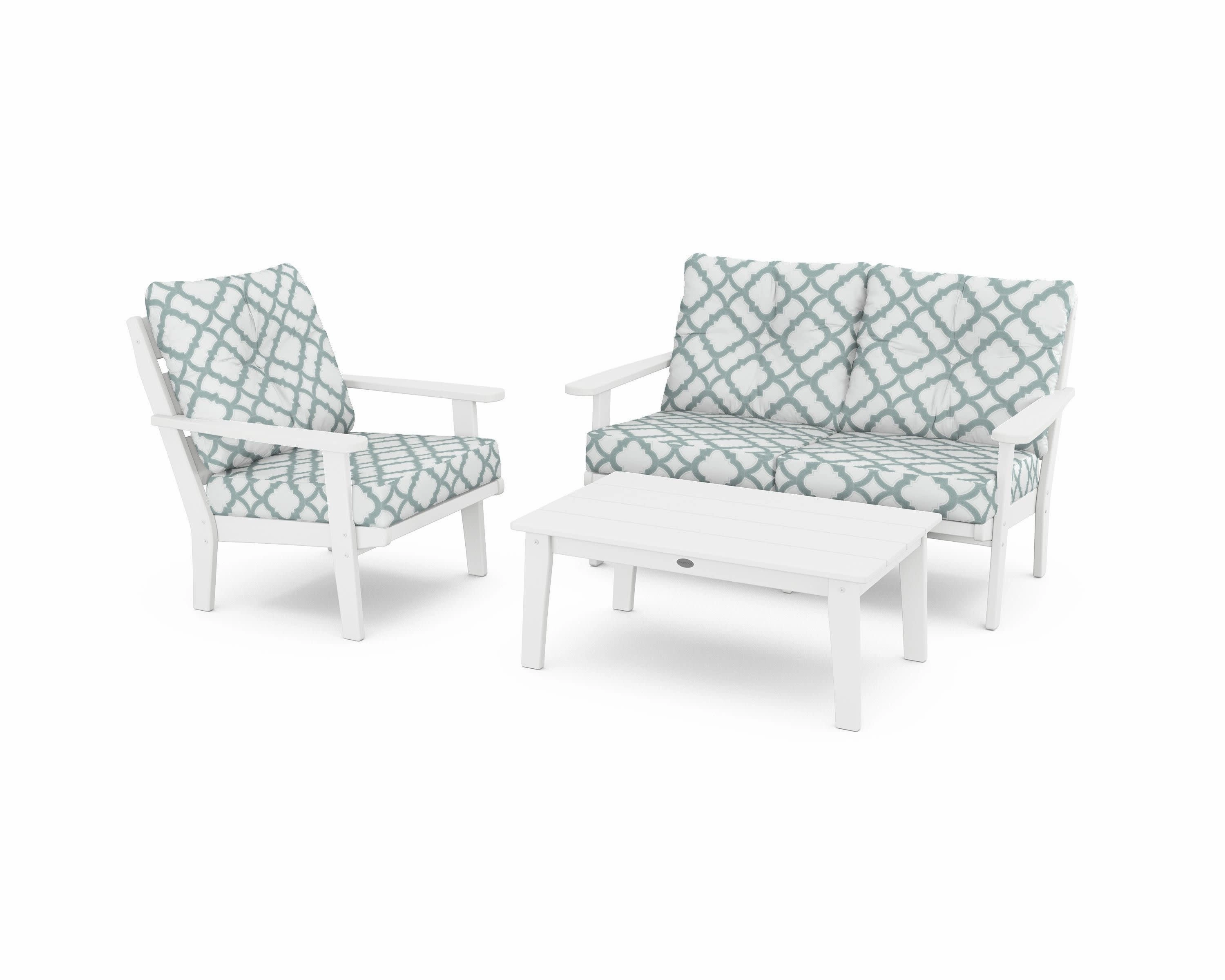 Lakeside 3-Piece Deep Seating Set