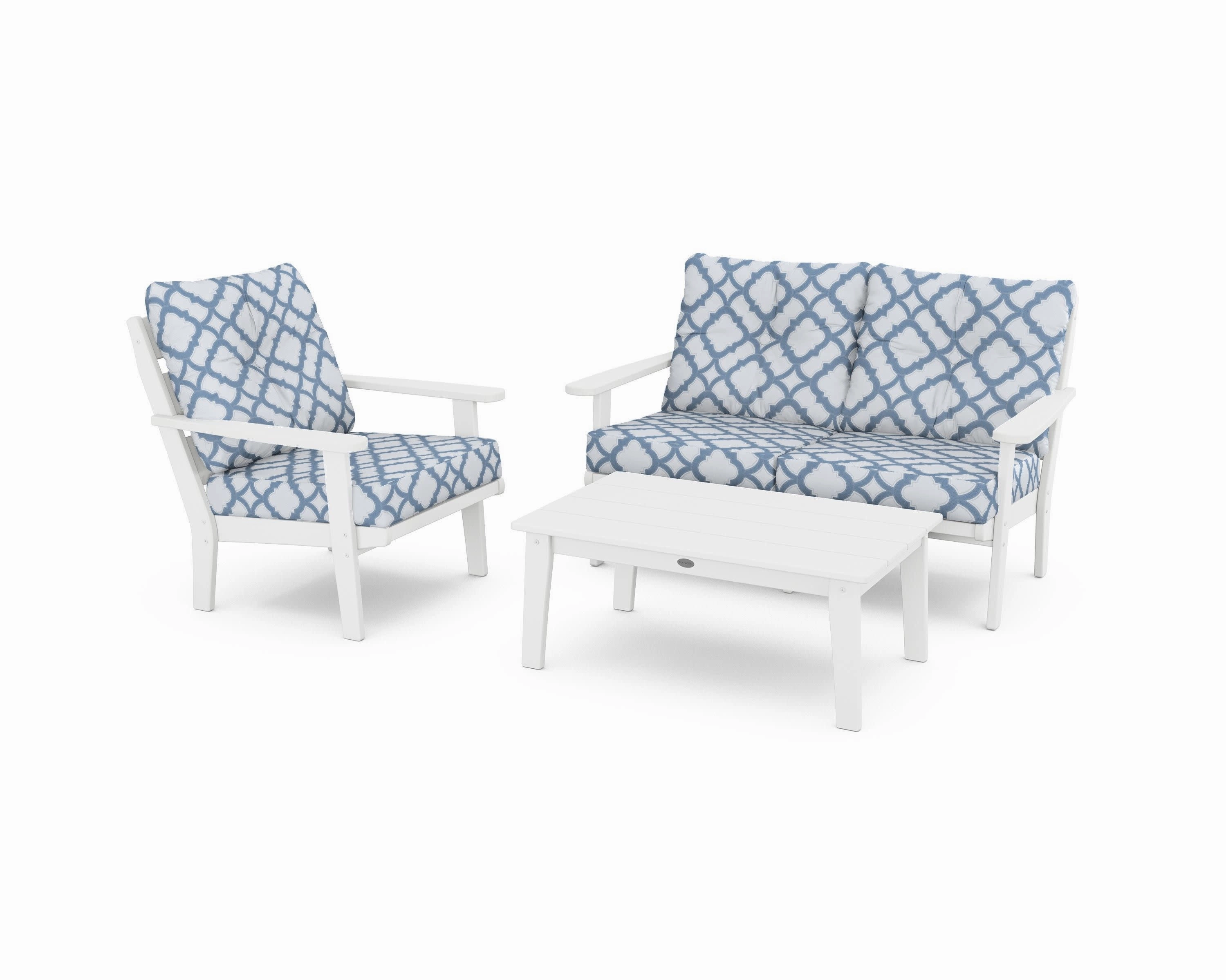 Lakeside 3-Piece Deep Seating Set