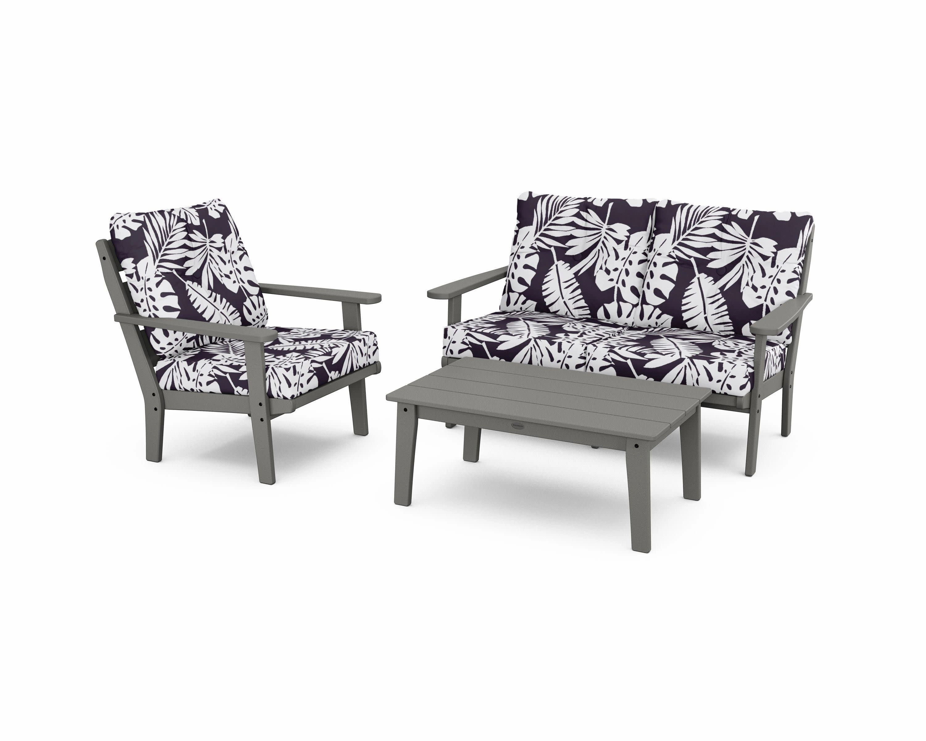 Lakeside 3-Piece Deep Seating Set