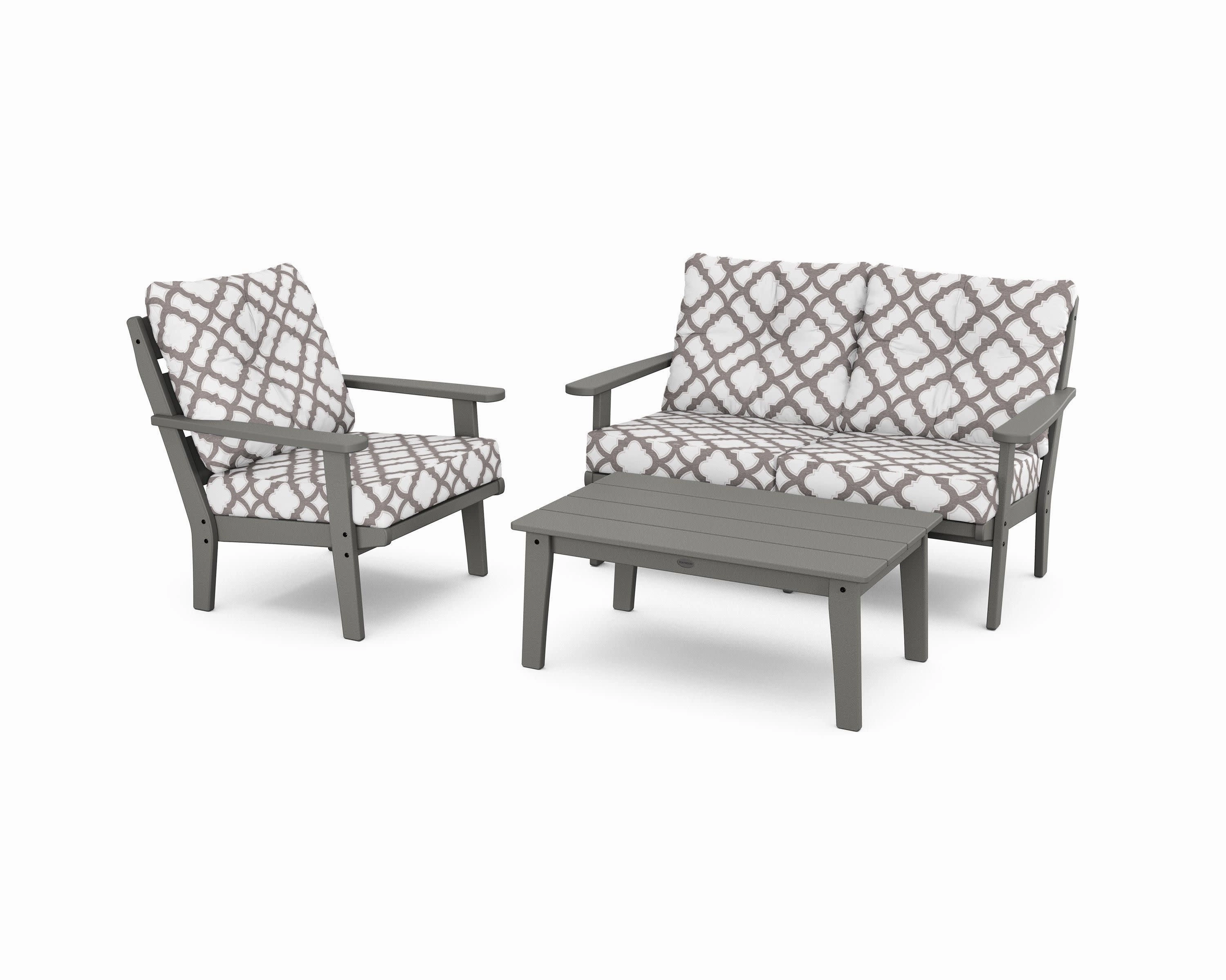 Lakeside 3-Piece Deep Seating Set
