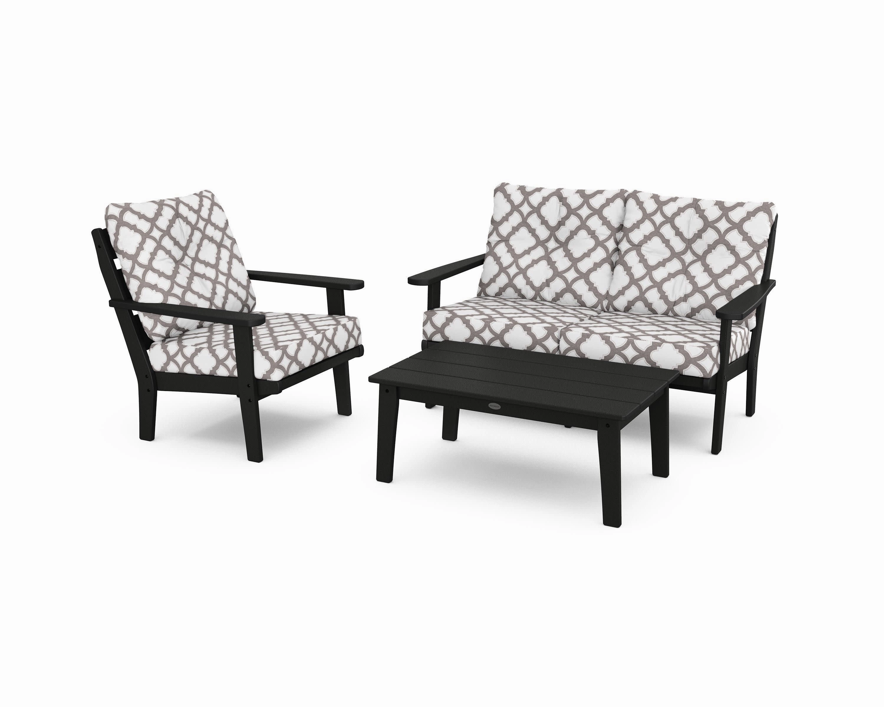 Lakeside 3-Piece Deep Seating Set