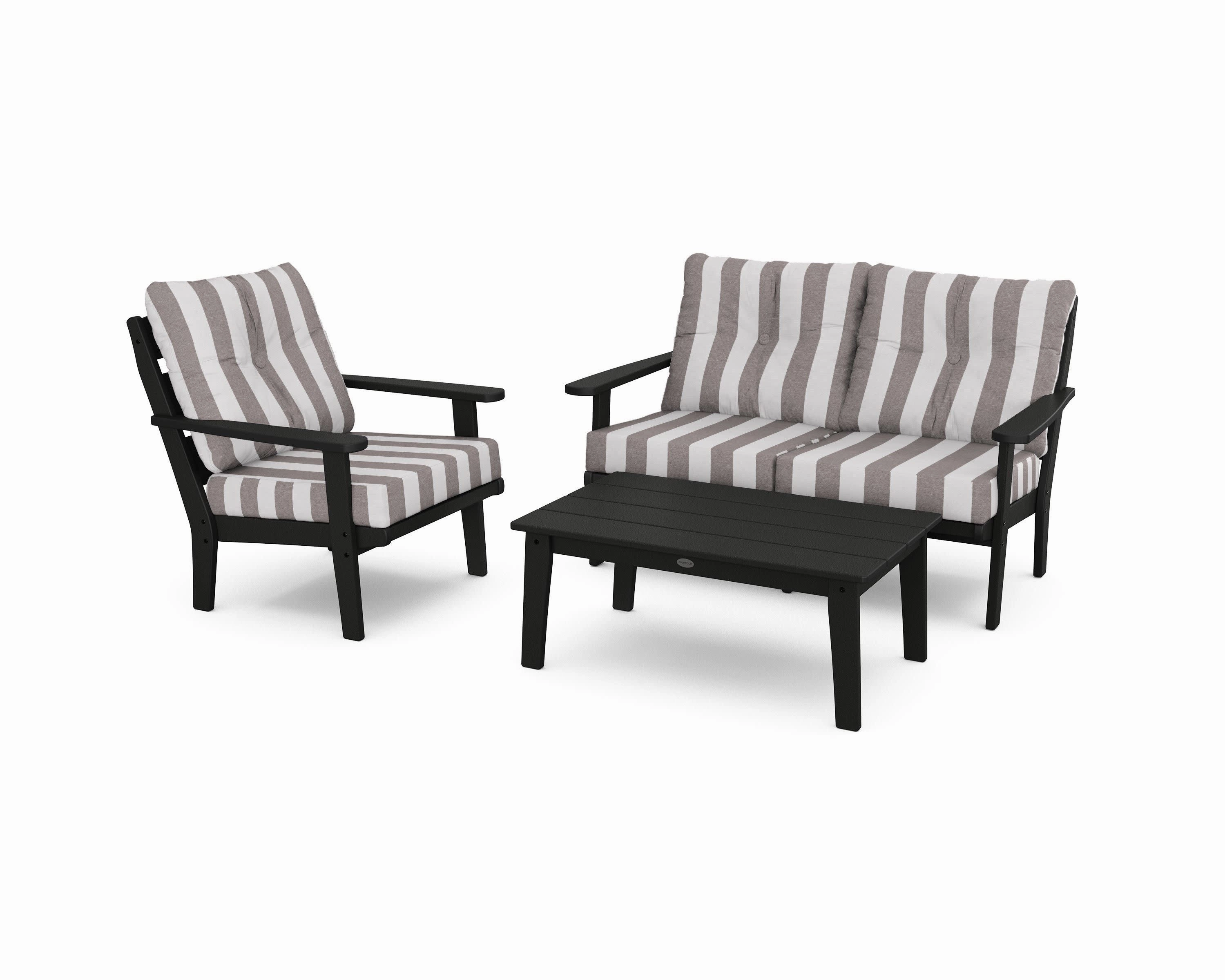 Lakeside 3-Piece Deep Seating Set