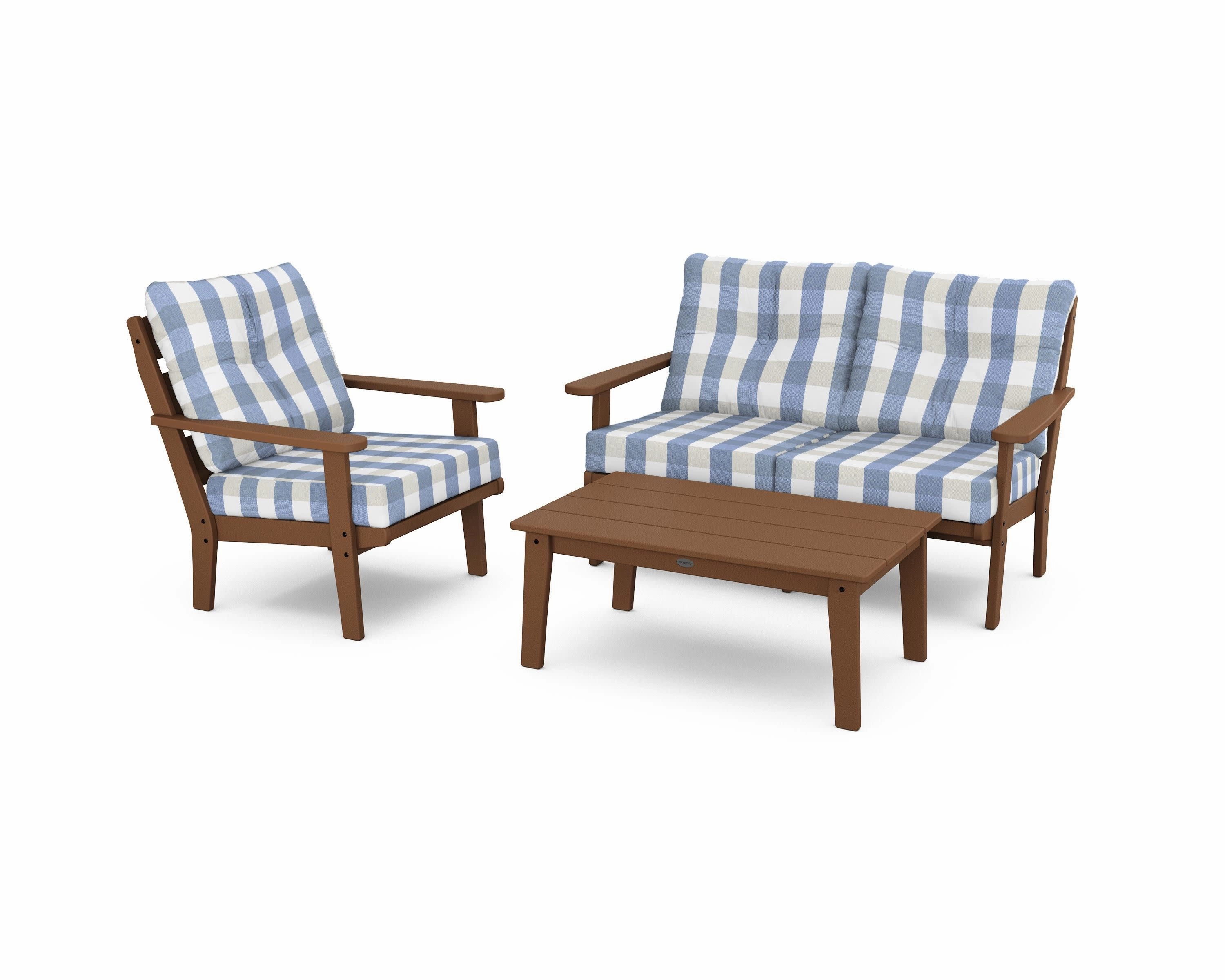 Lakeside 3-Piece Deep Seating Set
