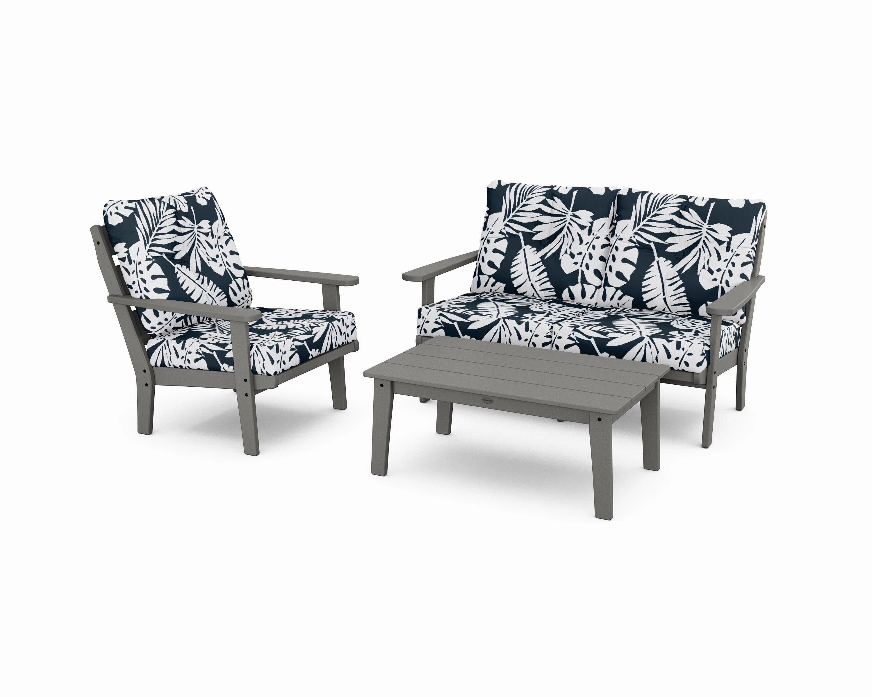 Lakeside 3-Piece Deep Seating Set