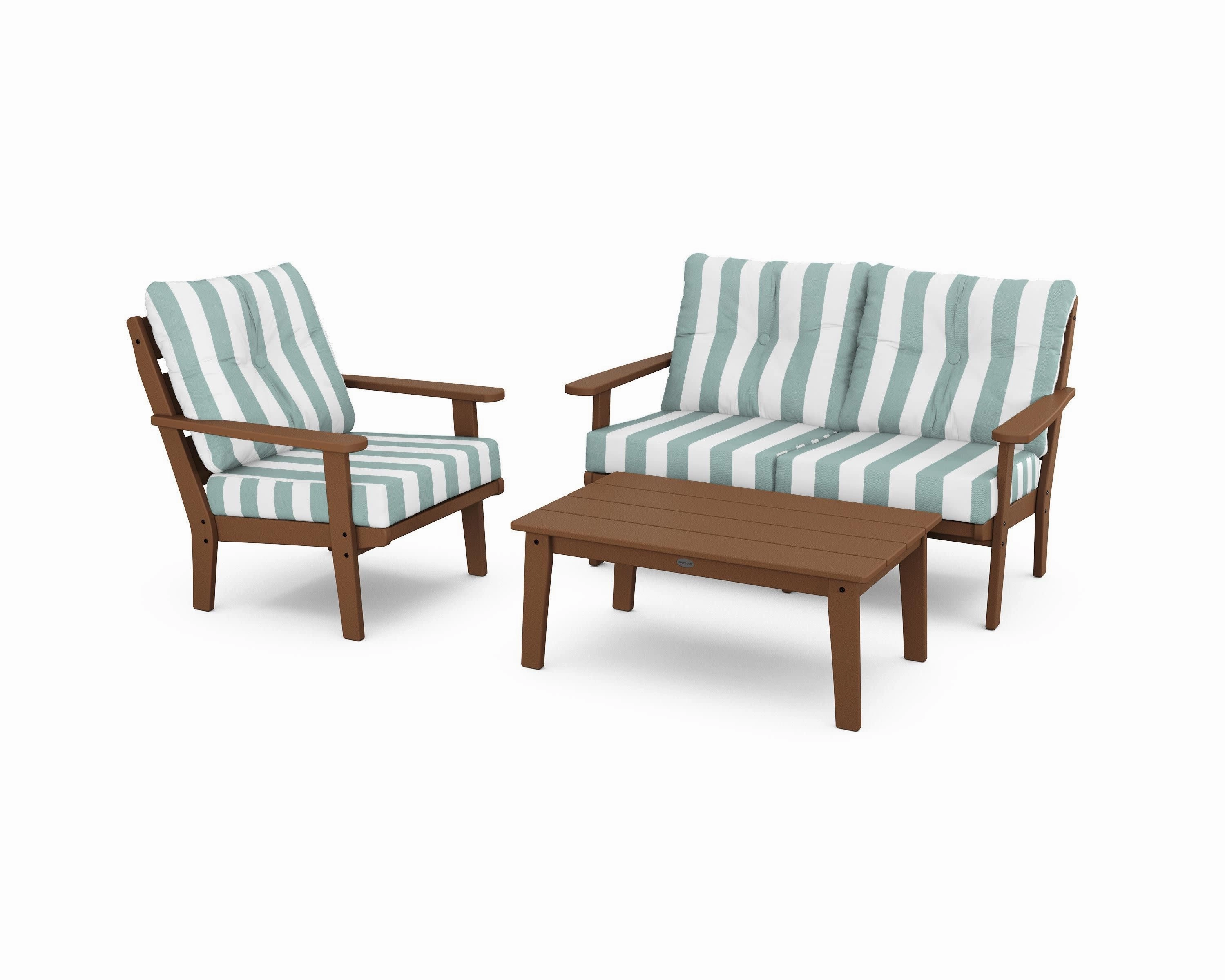 Lakeside 3-Piece Deep Seating Set