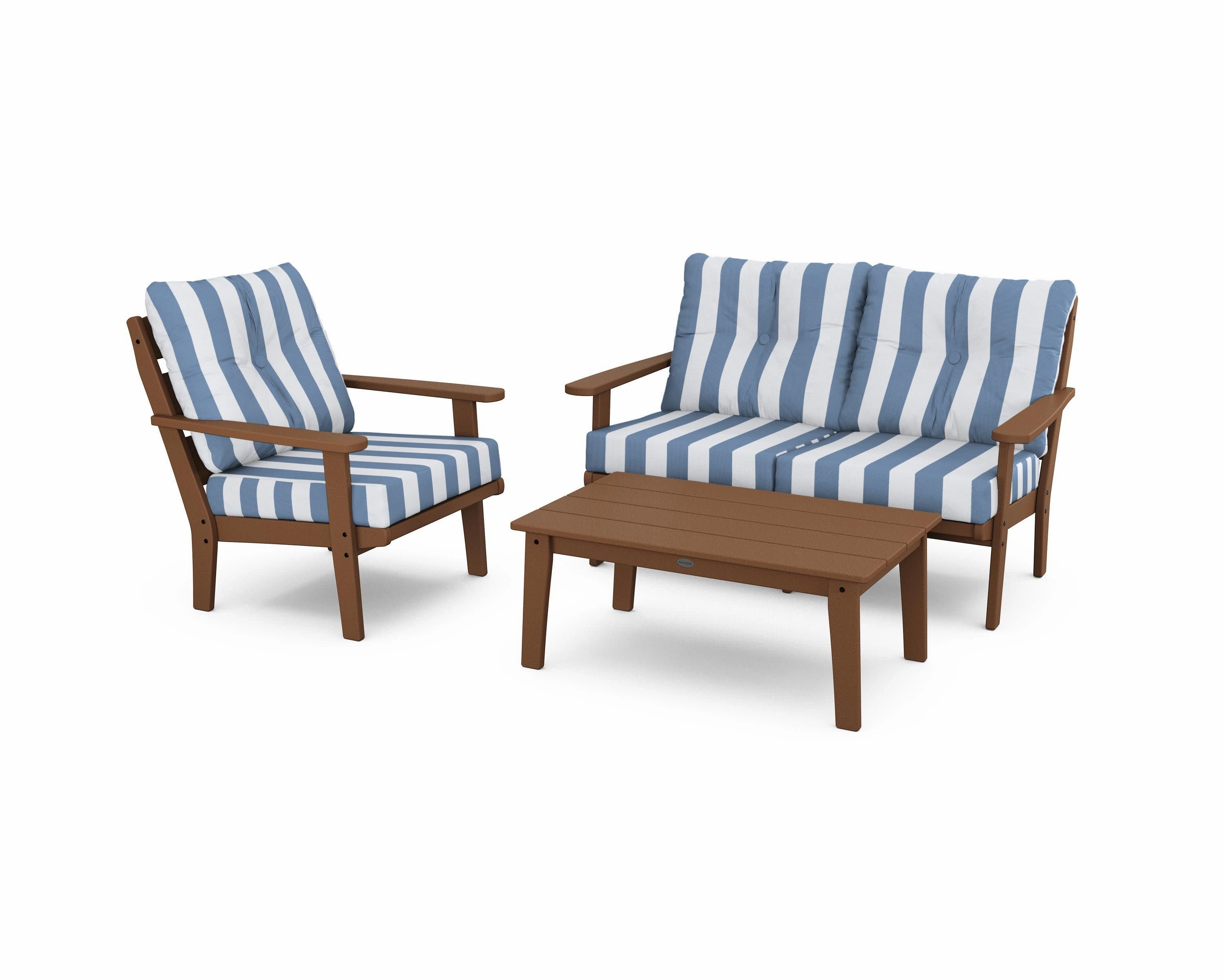 Lakeside 3-Piece Deep Seating Set