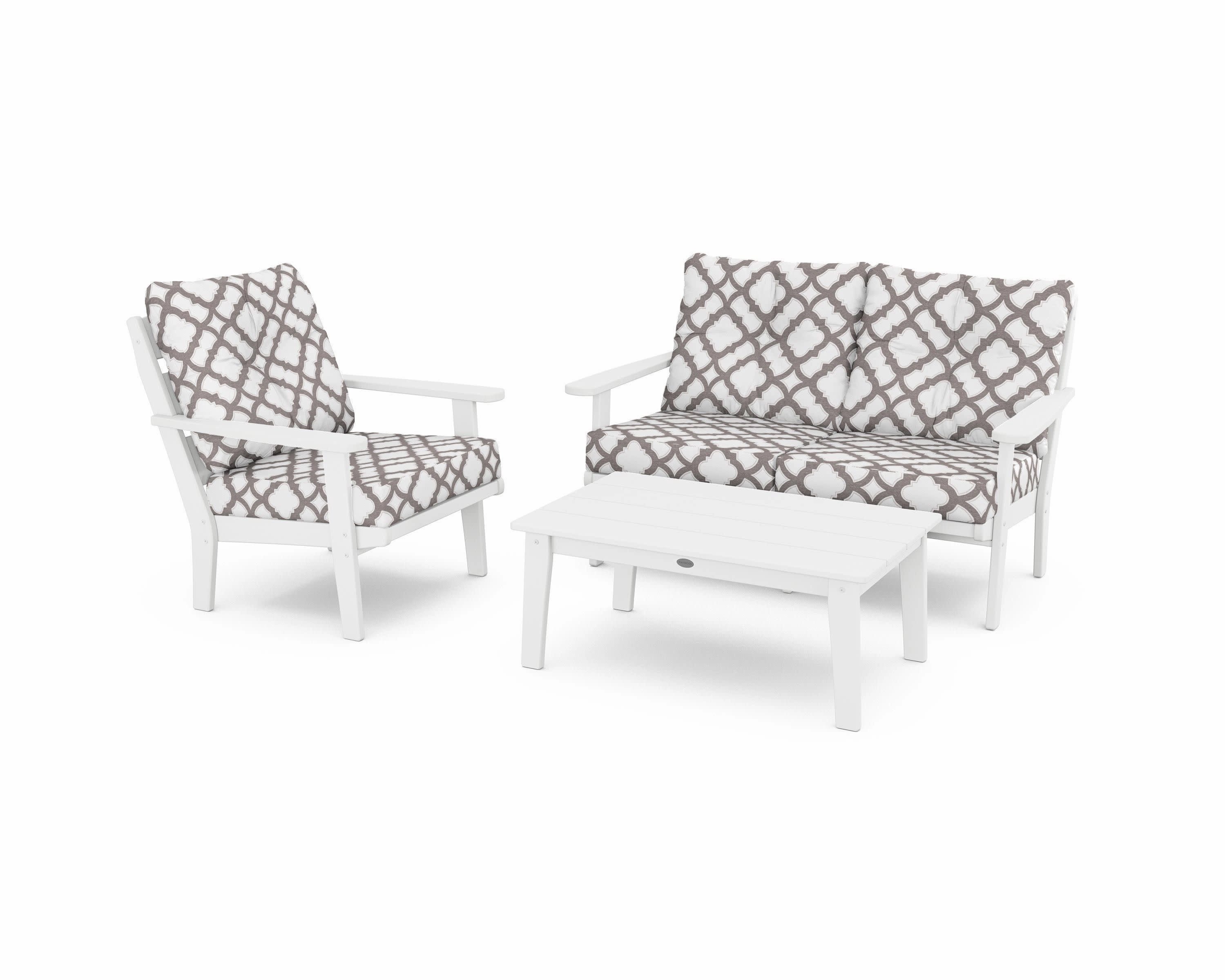 Lakeside 3-Piece Deep Seating Set